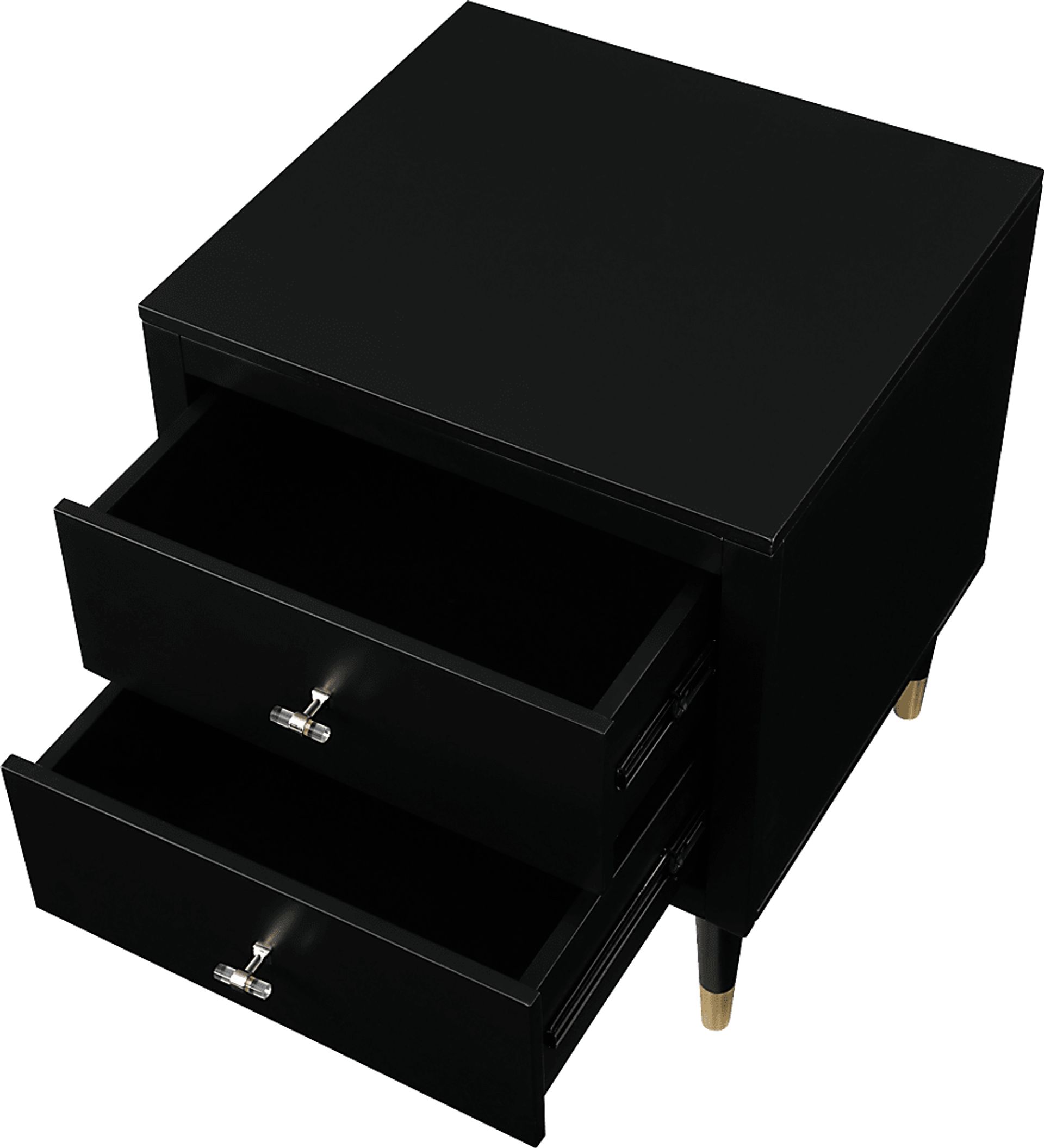 Andring Black Nightstand - Image 6