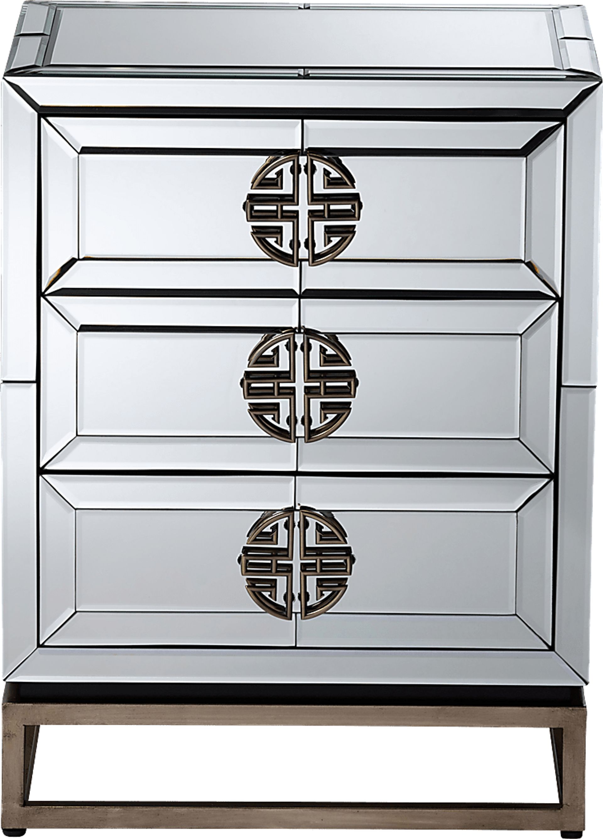 Anduin Silver Nightstand - Image 3