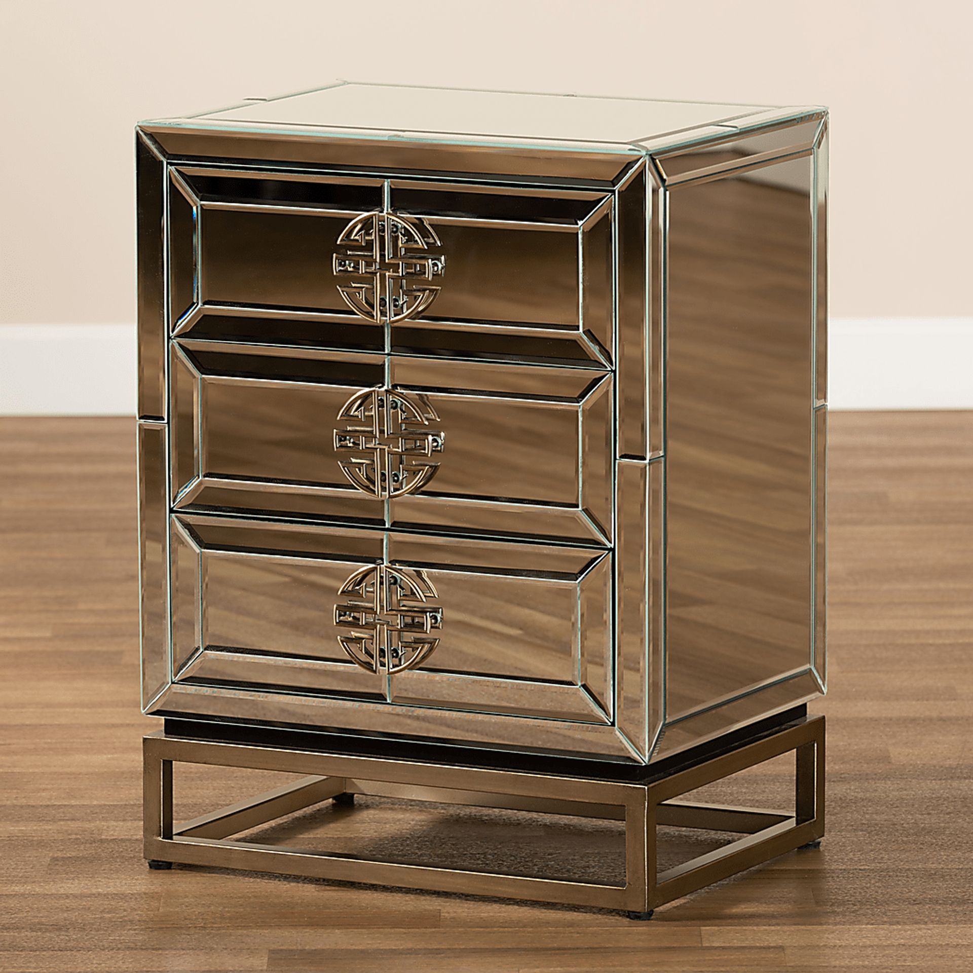Anduin Silver Nightstand - Image 7