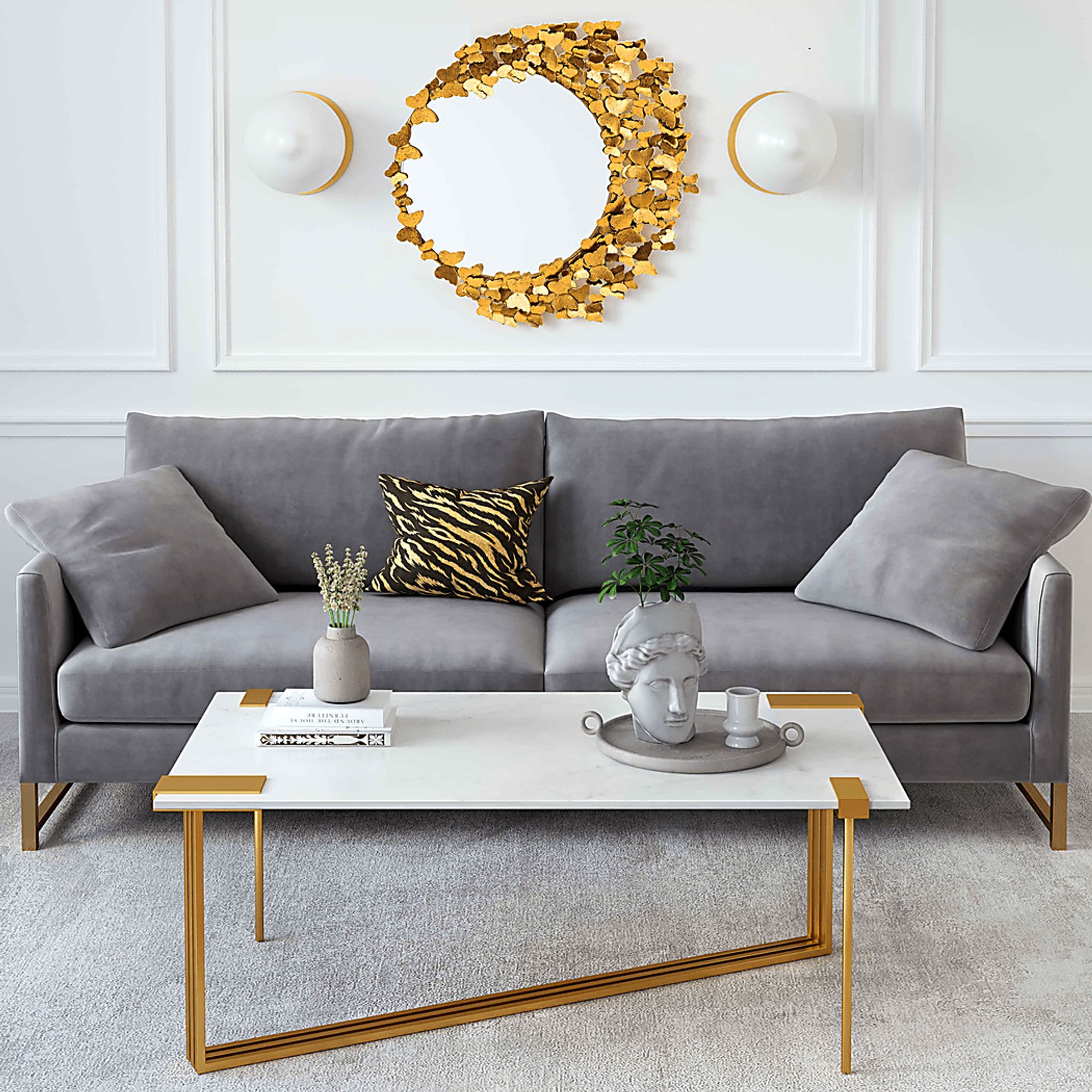 Anebar White Cocktail Table - Image 6