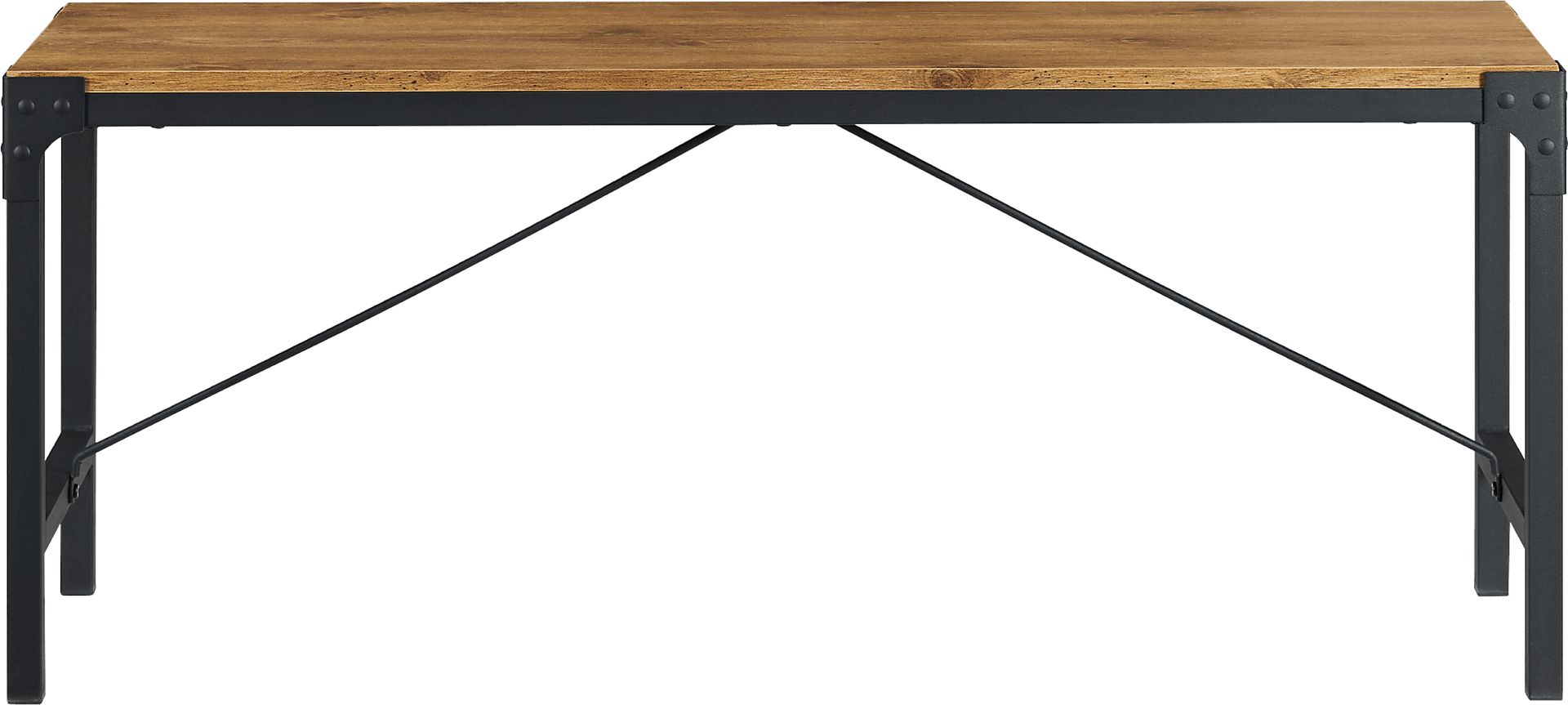 Aneglor Brown Dining Bench - Image 1