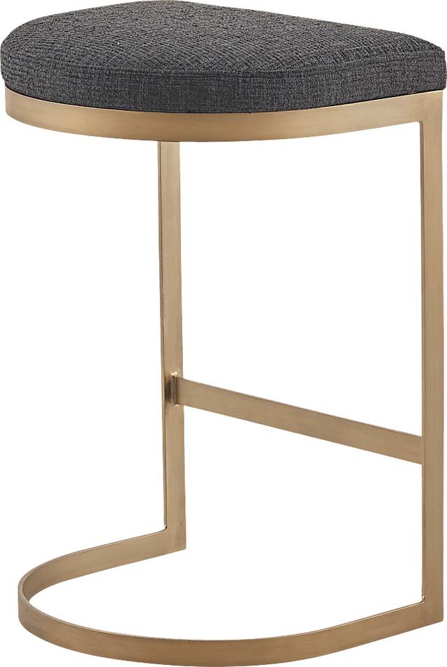 Anehick Charcoal Counter Height Stool - Thumbnail - Image 1