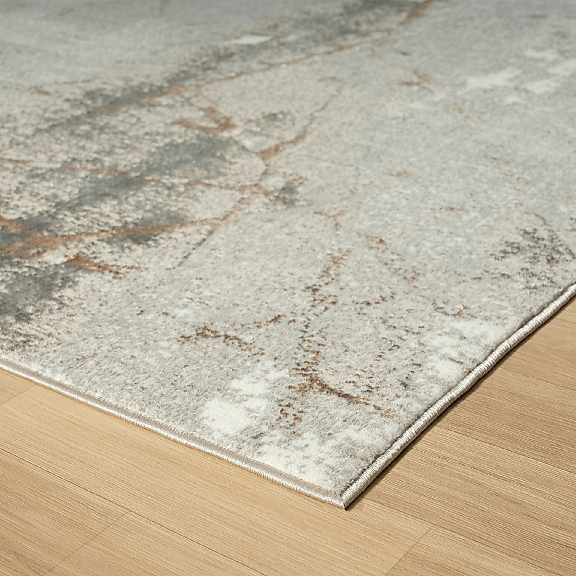 Aneliana Beige 7'5 x 9'5 Rug - Image 7