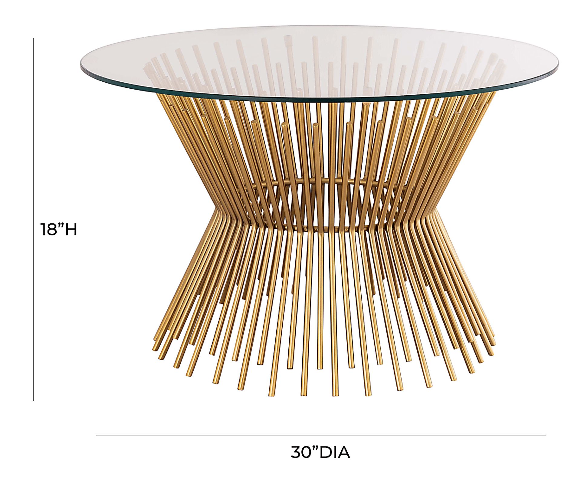 Anellan Gold Cocktail Table - Image 6