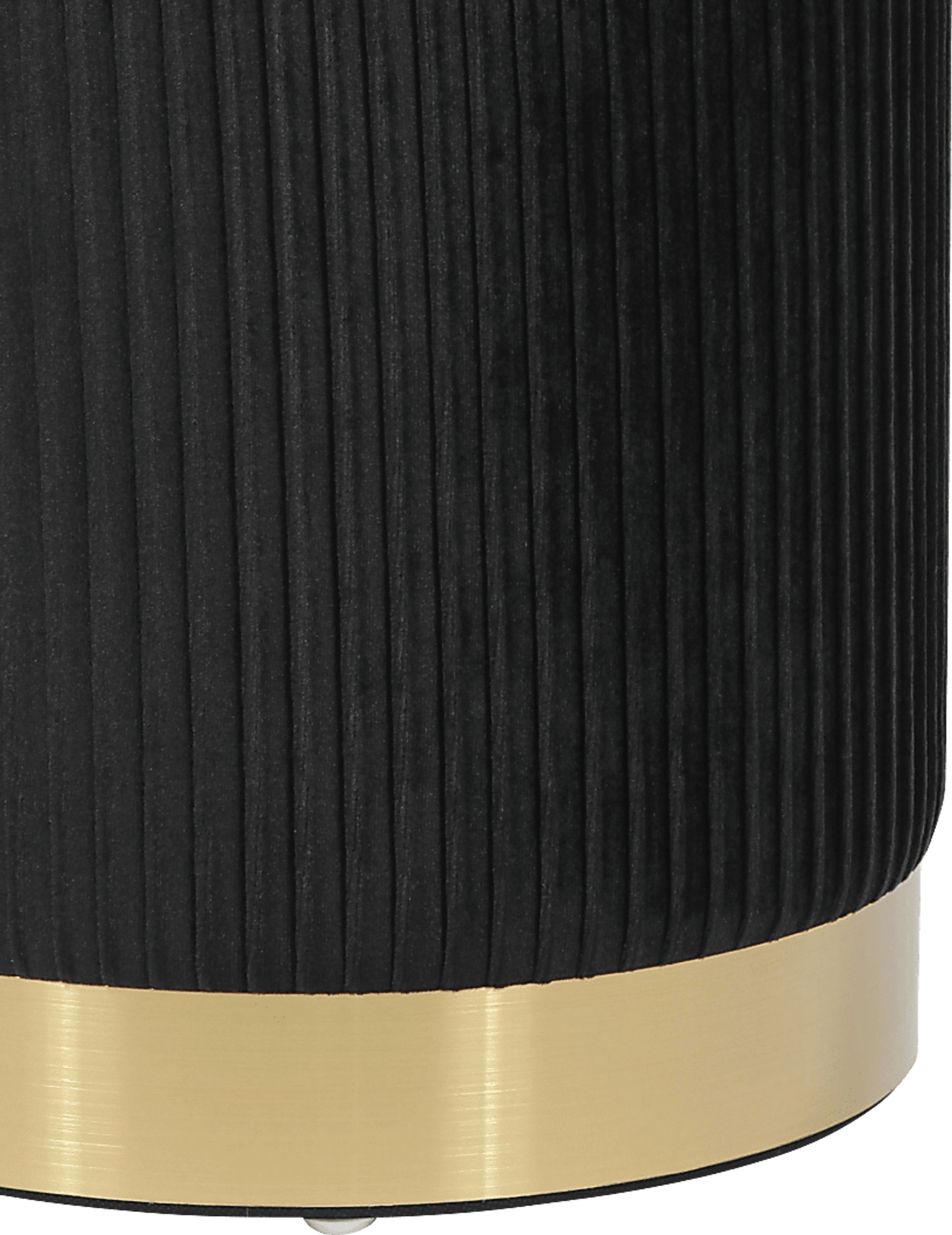 Anellar Black Storage Ottoman - Image 5