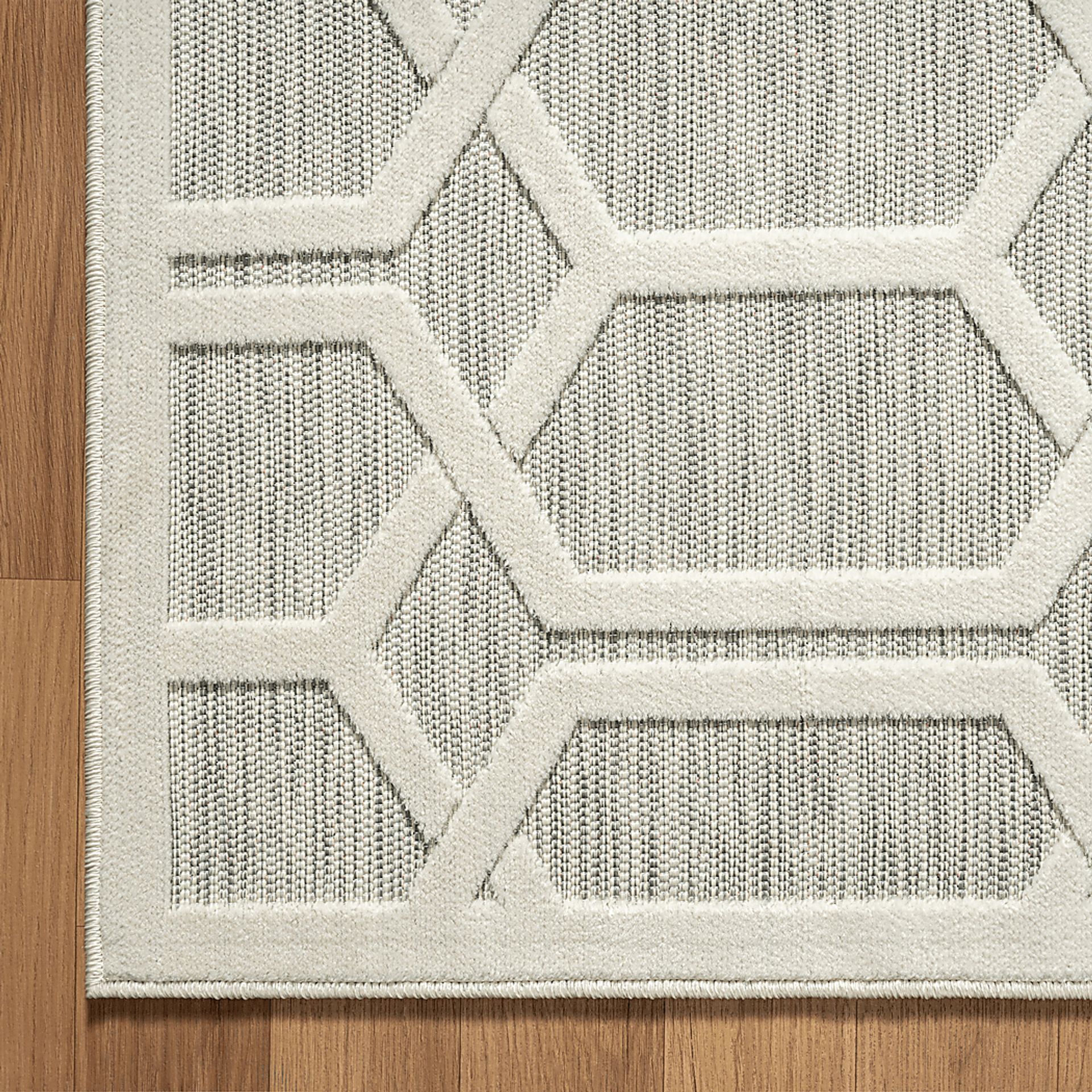Aneloann Gray 5' x 7' Rug - Image 5