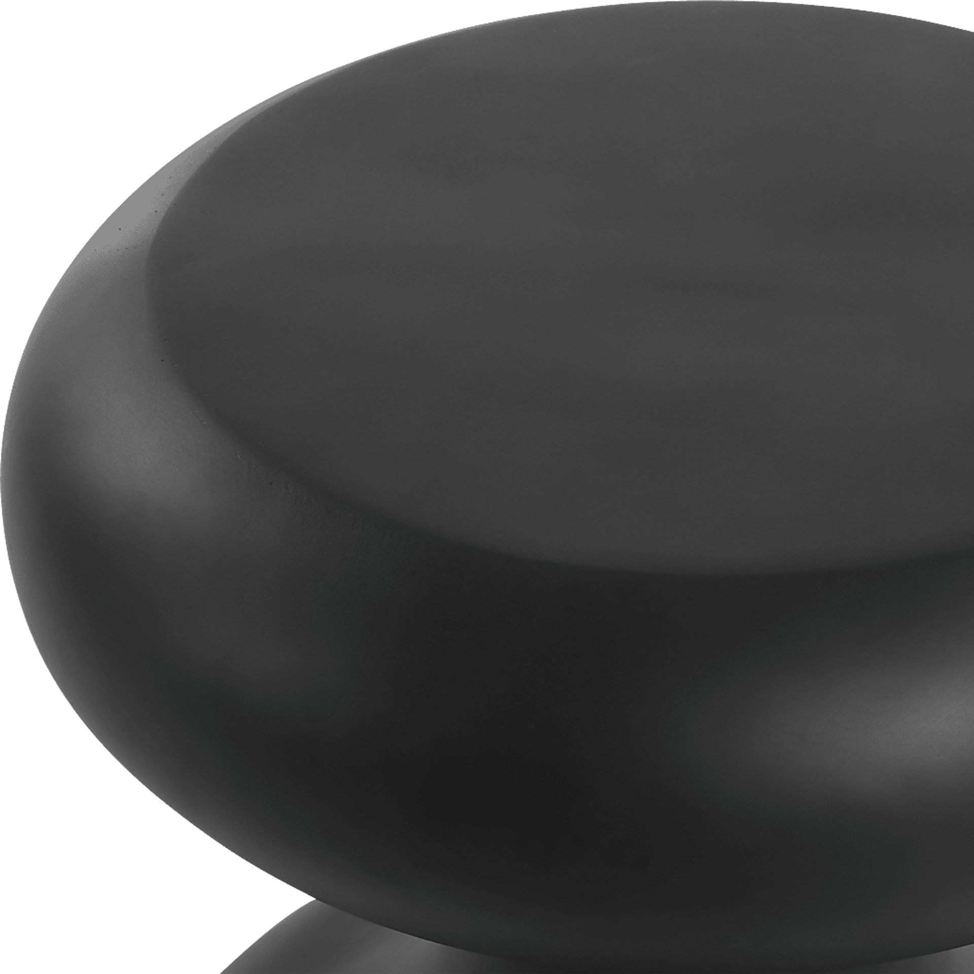 Anemi Black Outdoor End Table - Image 4