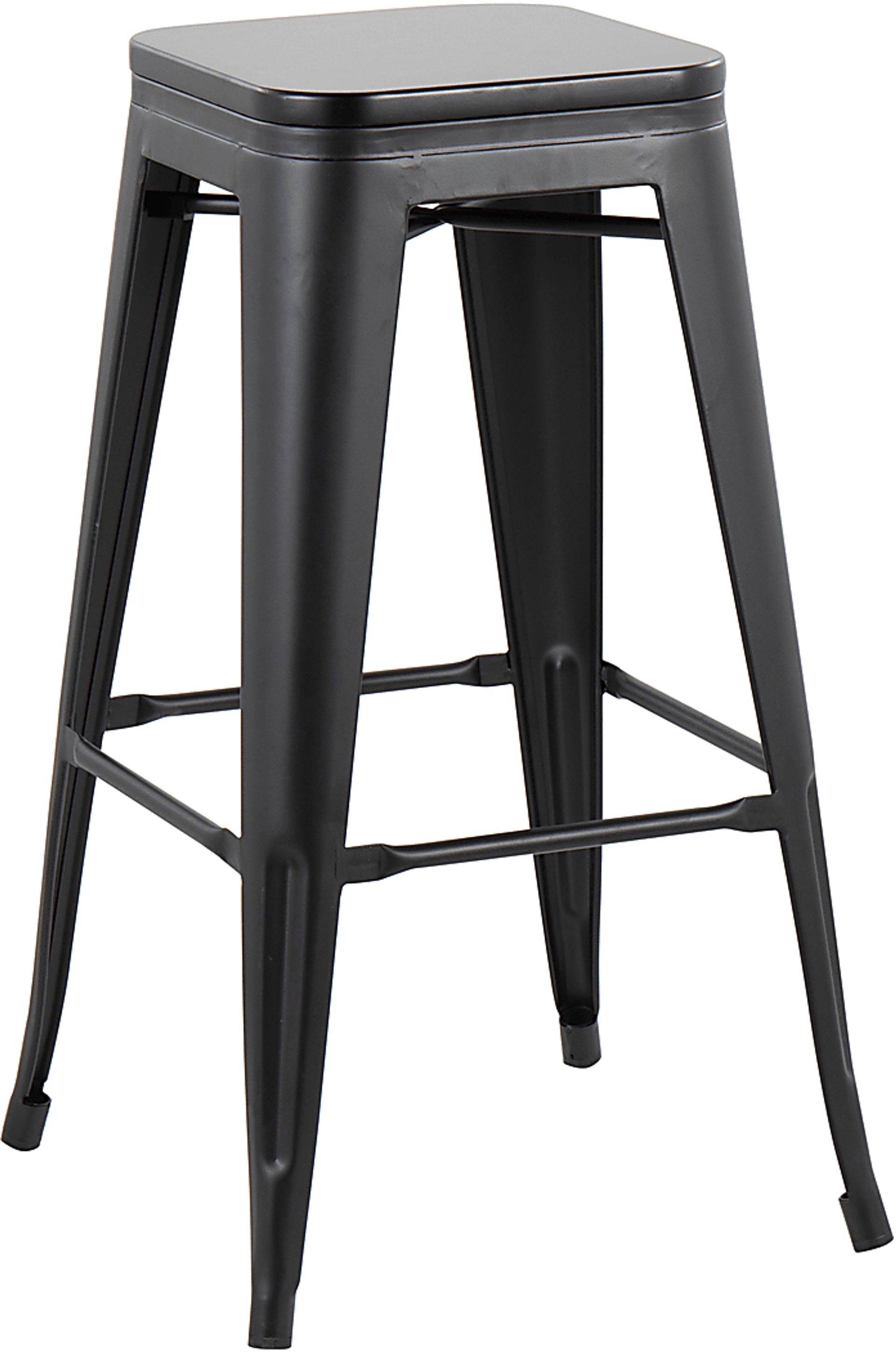 Aneolo I Black Barstool, Set of 2 - Image 2