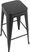 Aneolo I Black Barstool, Set of 2