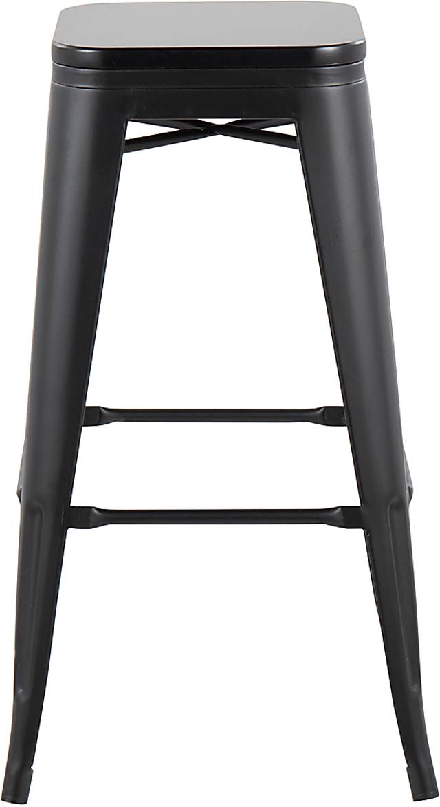 Aneolo I Black Barstool, Set of 2 - Thumbnail - Image 6