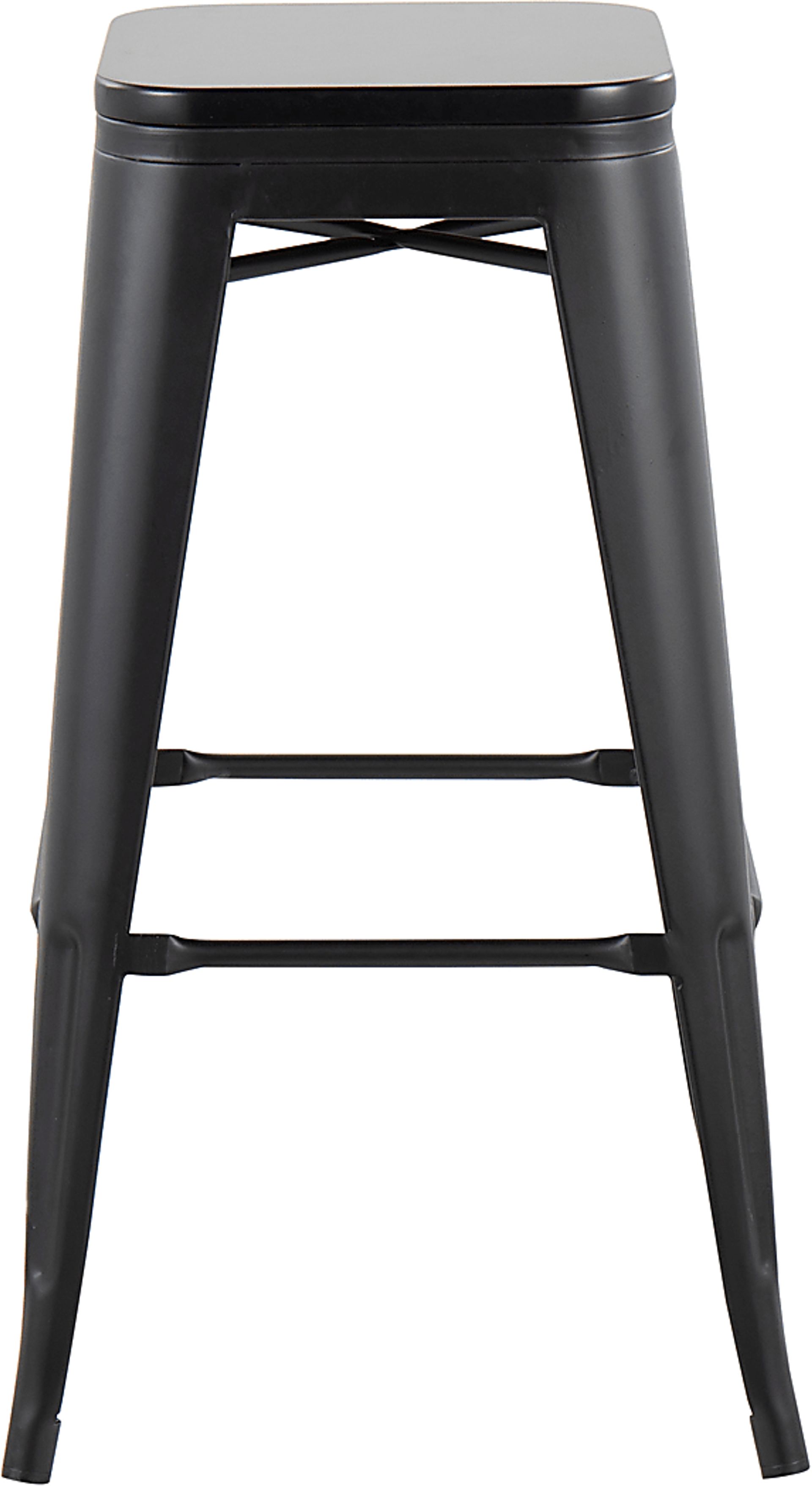 Aneolo I Black Barstool, Set of 2 - Image 6