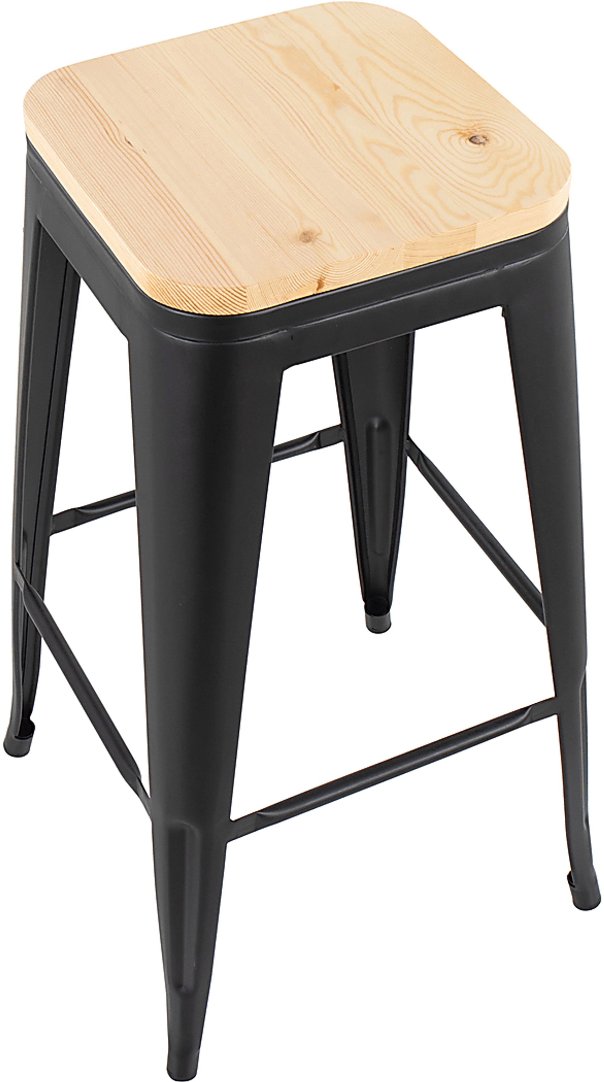 Aneolo I Natural Barstool, Set of 2 - Image 4