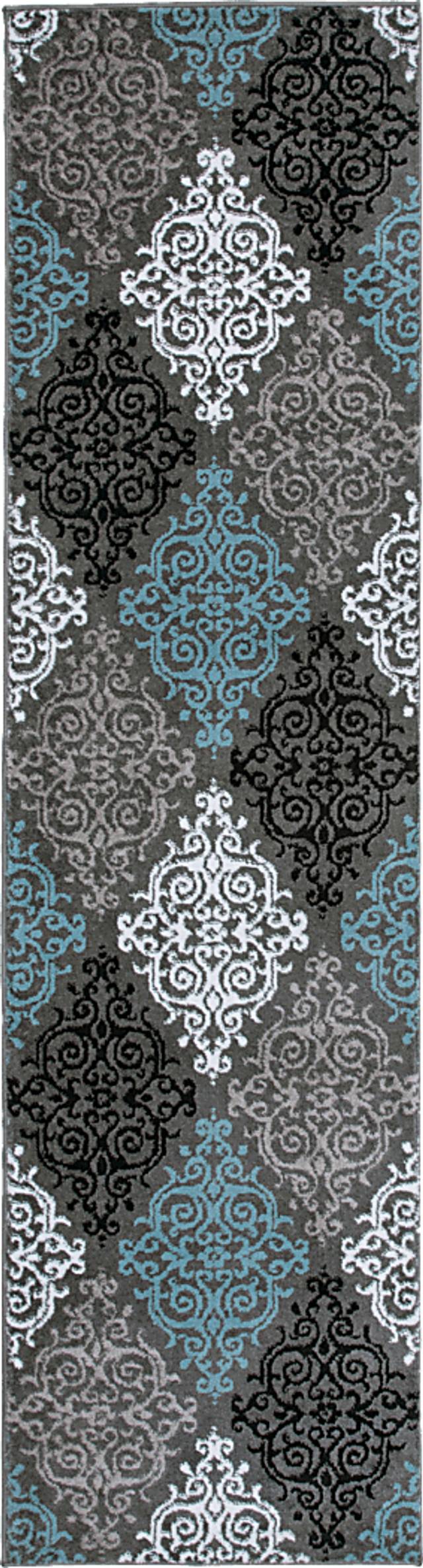 Aneres Gray 2' x 7'2 Runner Rug - Thumbnail - Image 1