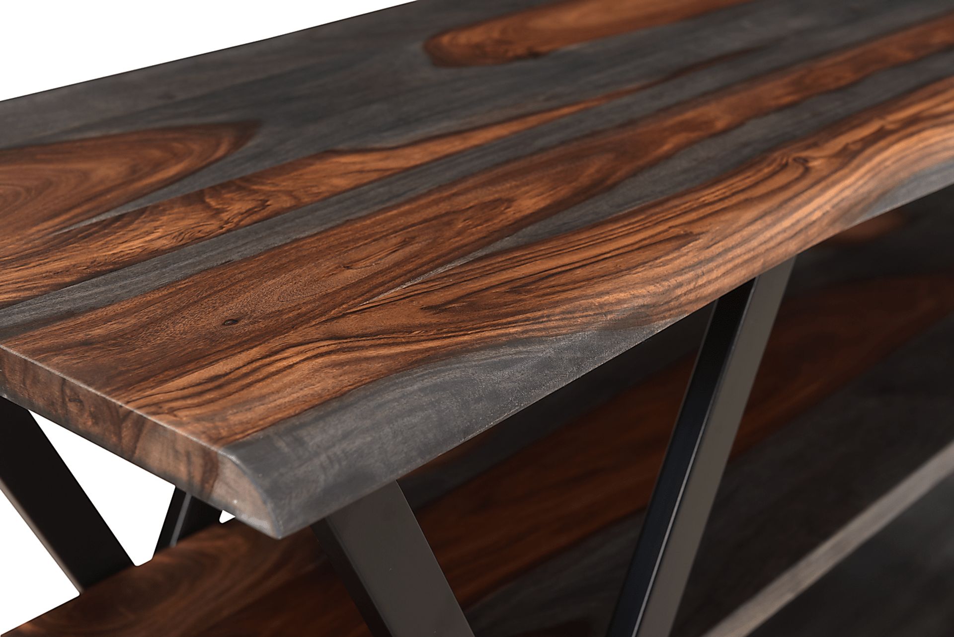 Angelan Brown Sofa Table - Image 5
