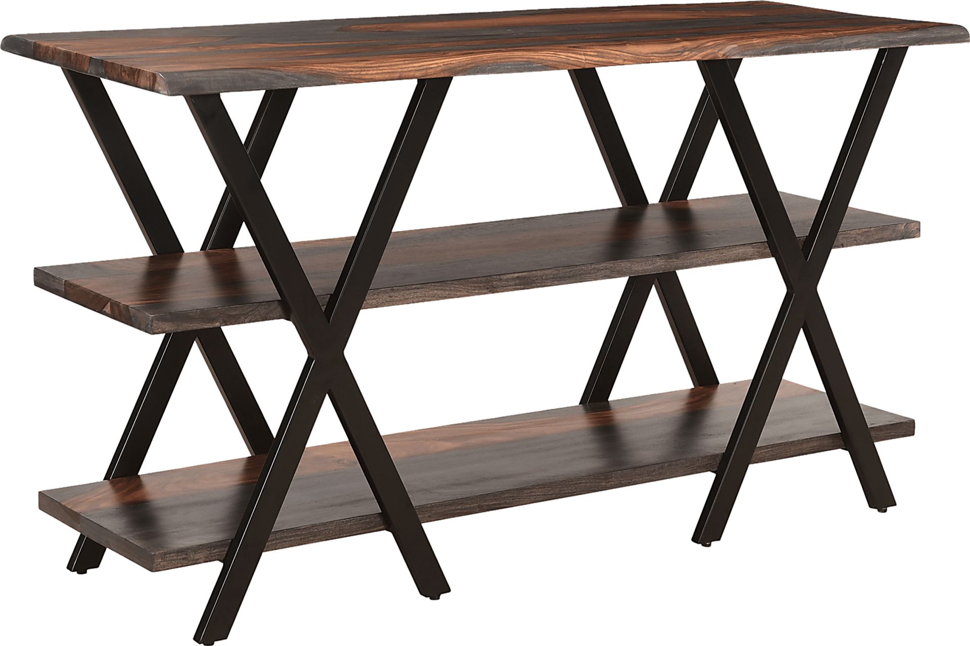 Angelan Brown Sofa Table - Image 1