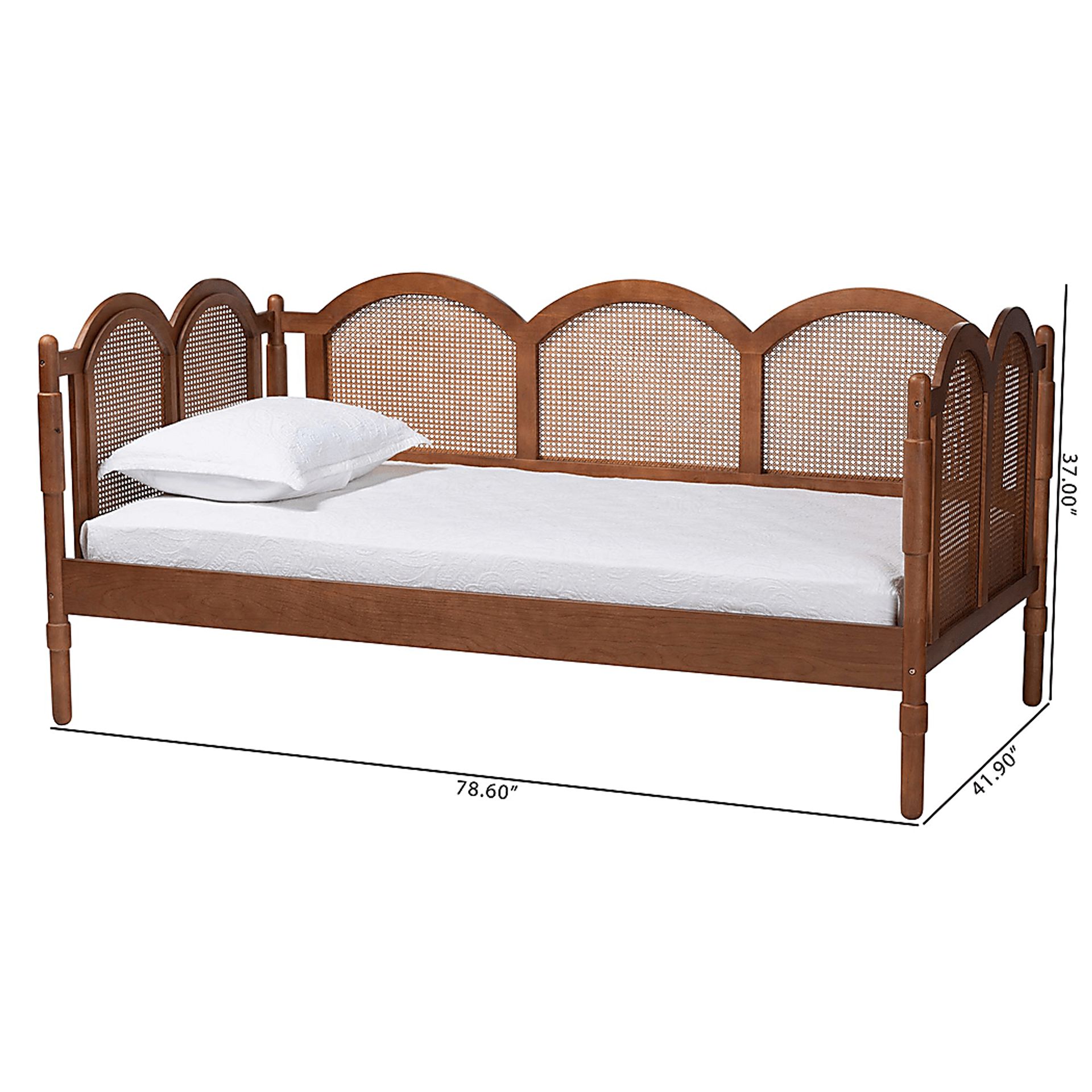 Angelbit Brown Twin Daybed - Image 7