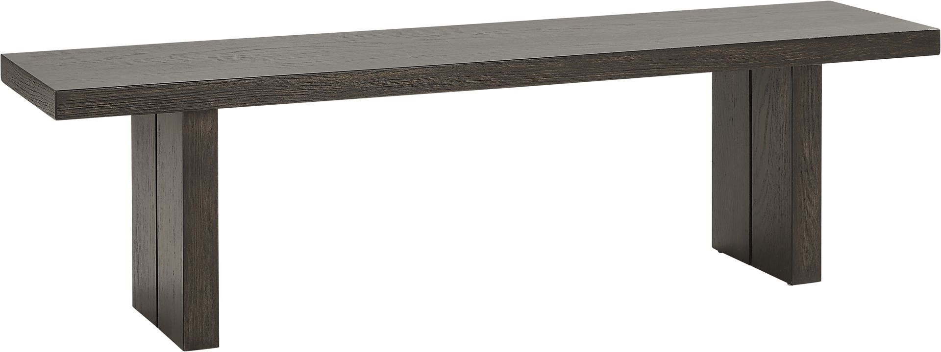 Angelica Brown Dining Bench - Image 3