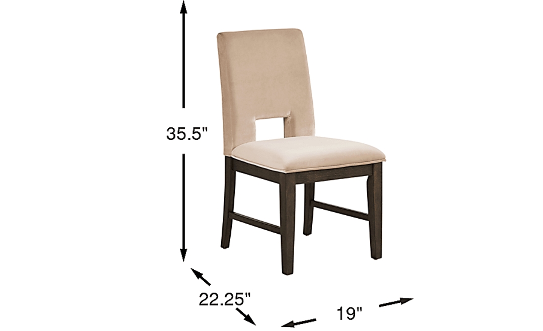 Angelica Tan Side Chair