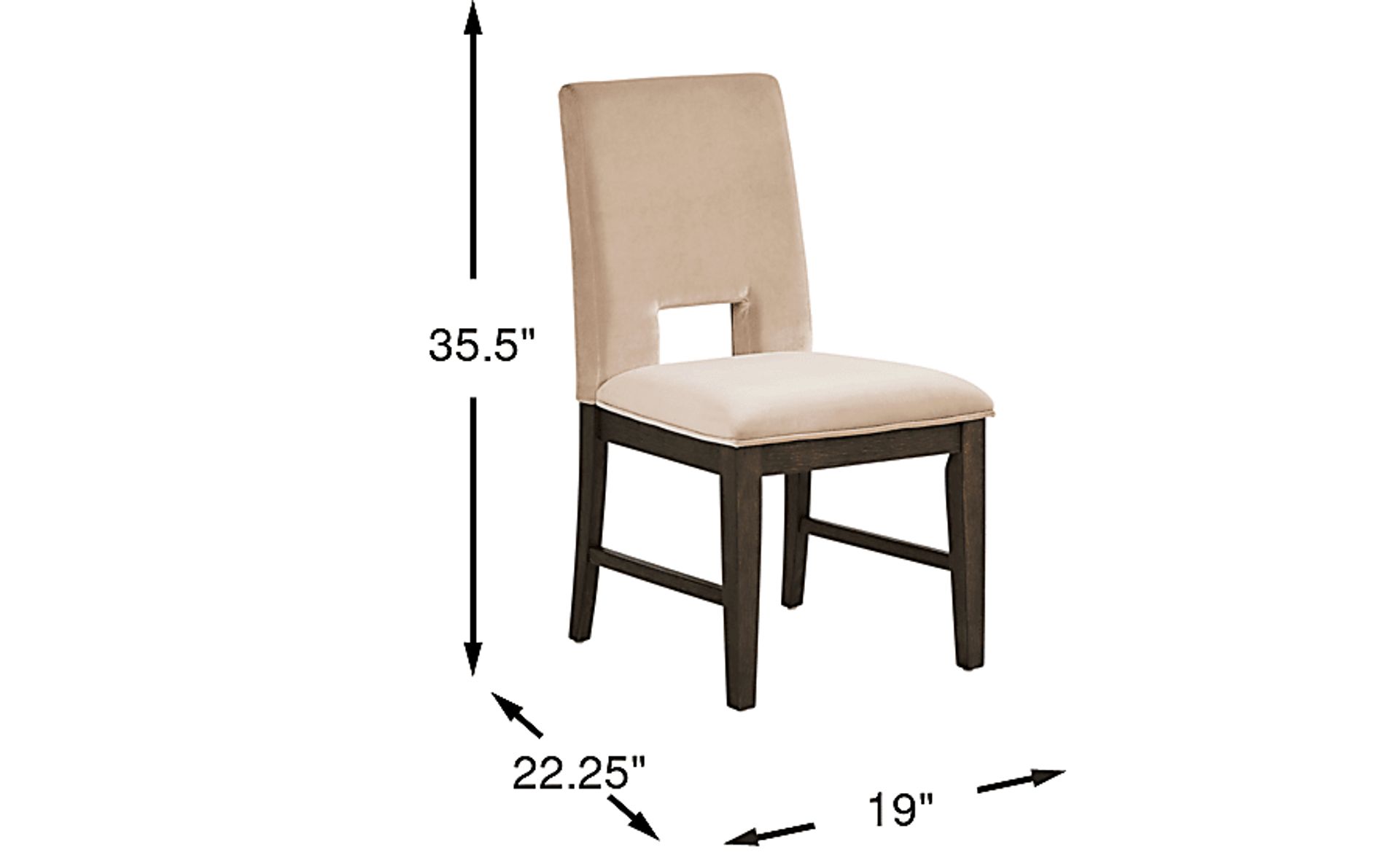 Dimension Image. Please refer to the Dimension Tab on this page for dimension details.