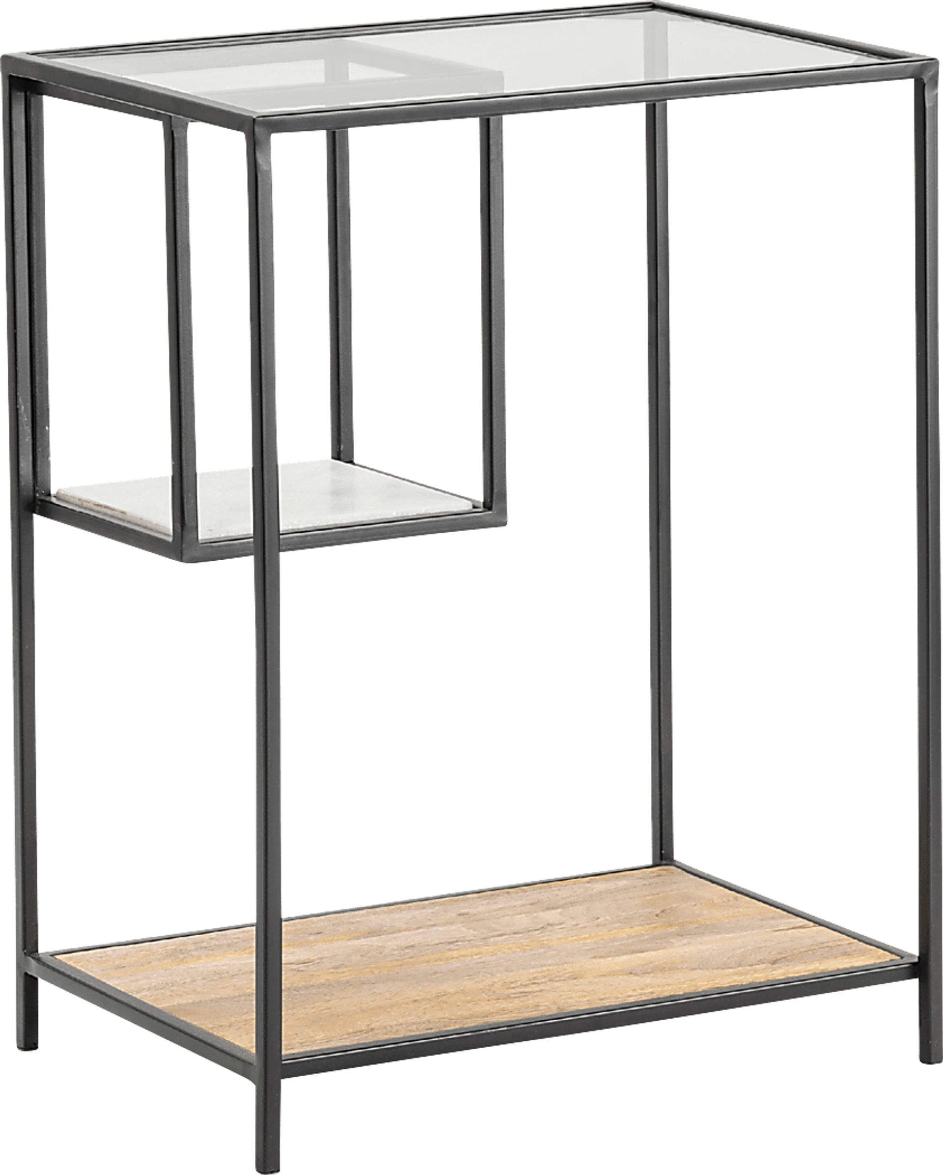 Angelin Brown End Table - Image 1