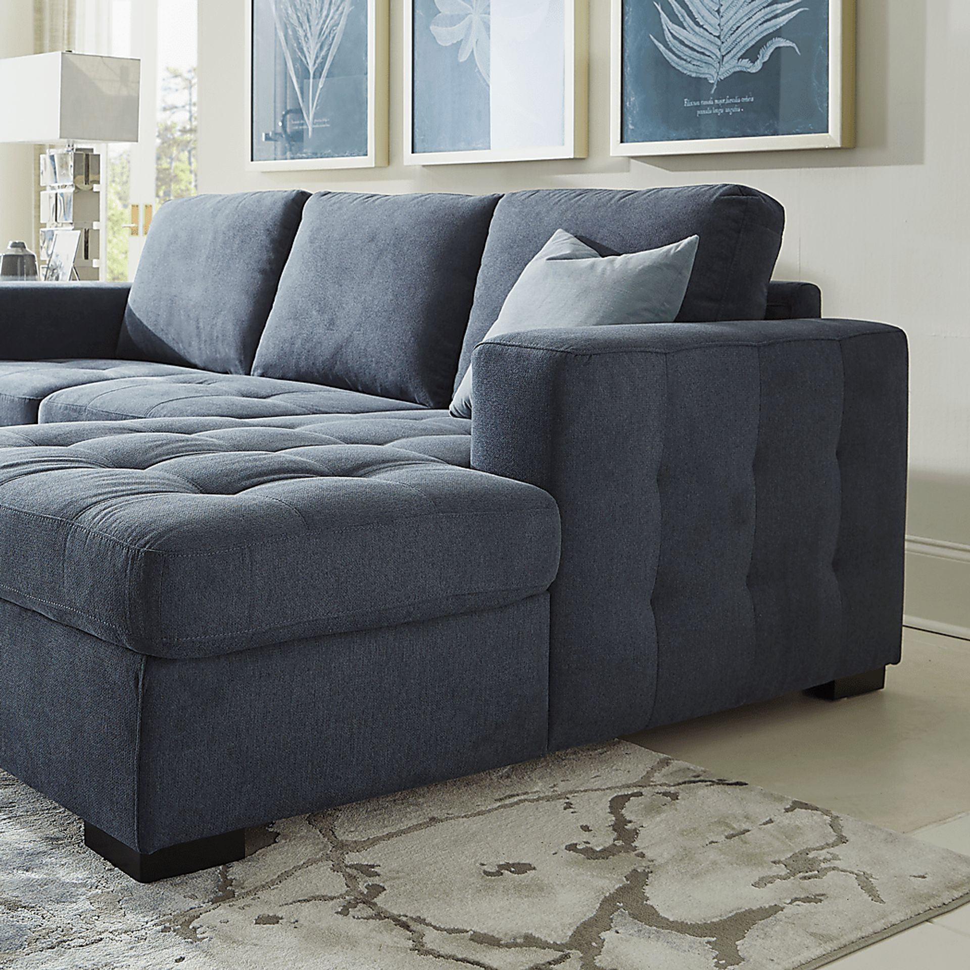 Angelino heights sectional rooms to go discount