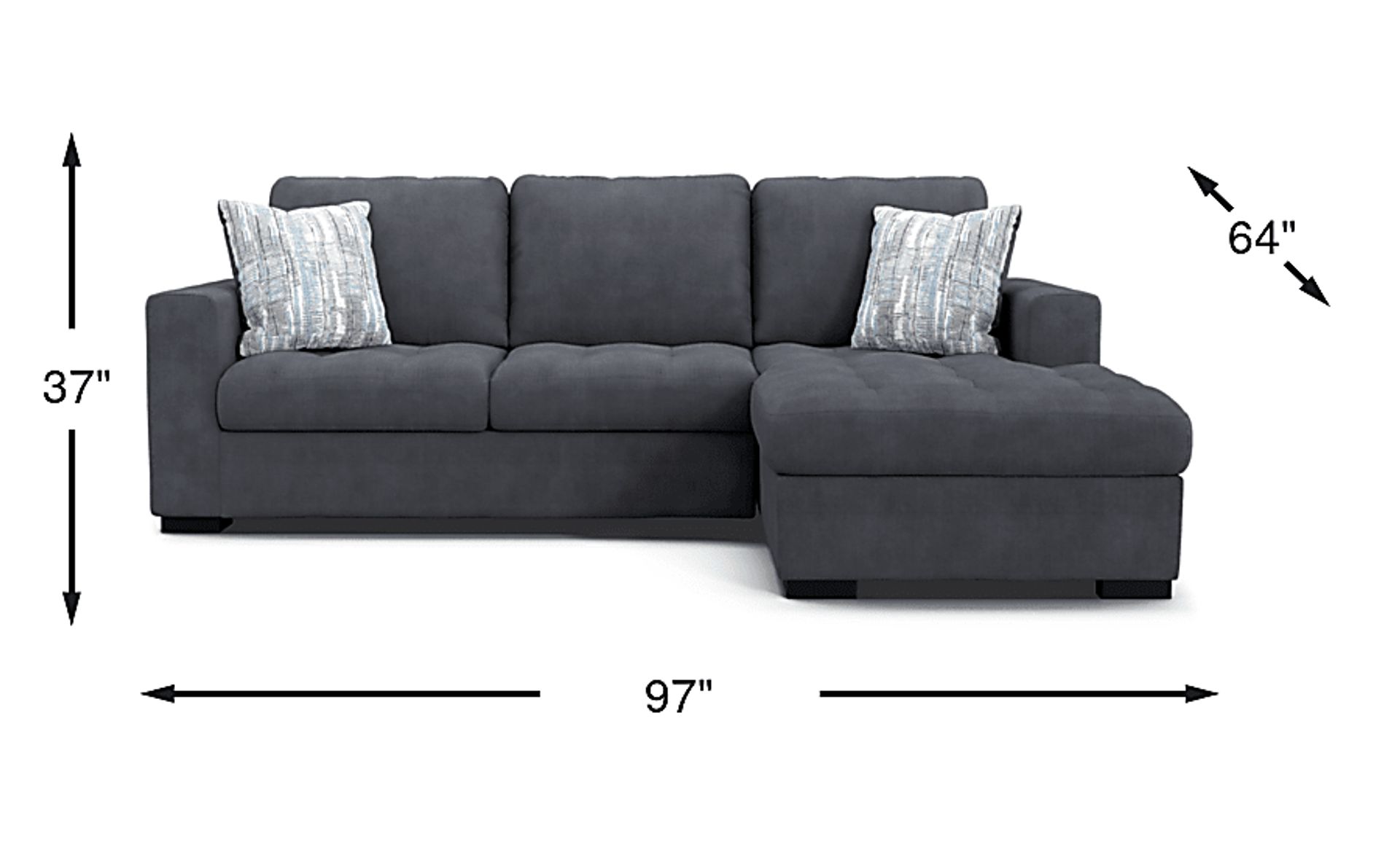 Dimension Image. Please refer to the Dimension Tab on this page for dimension details.