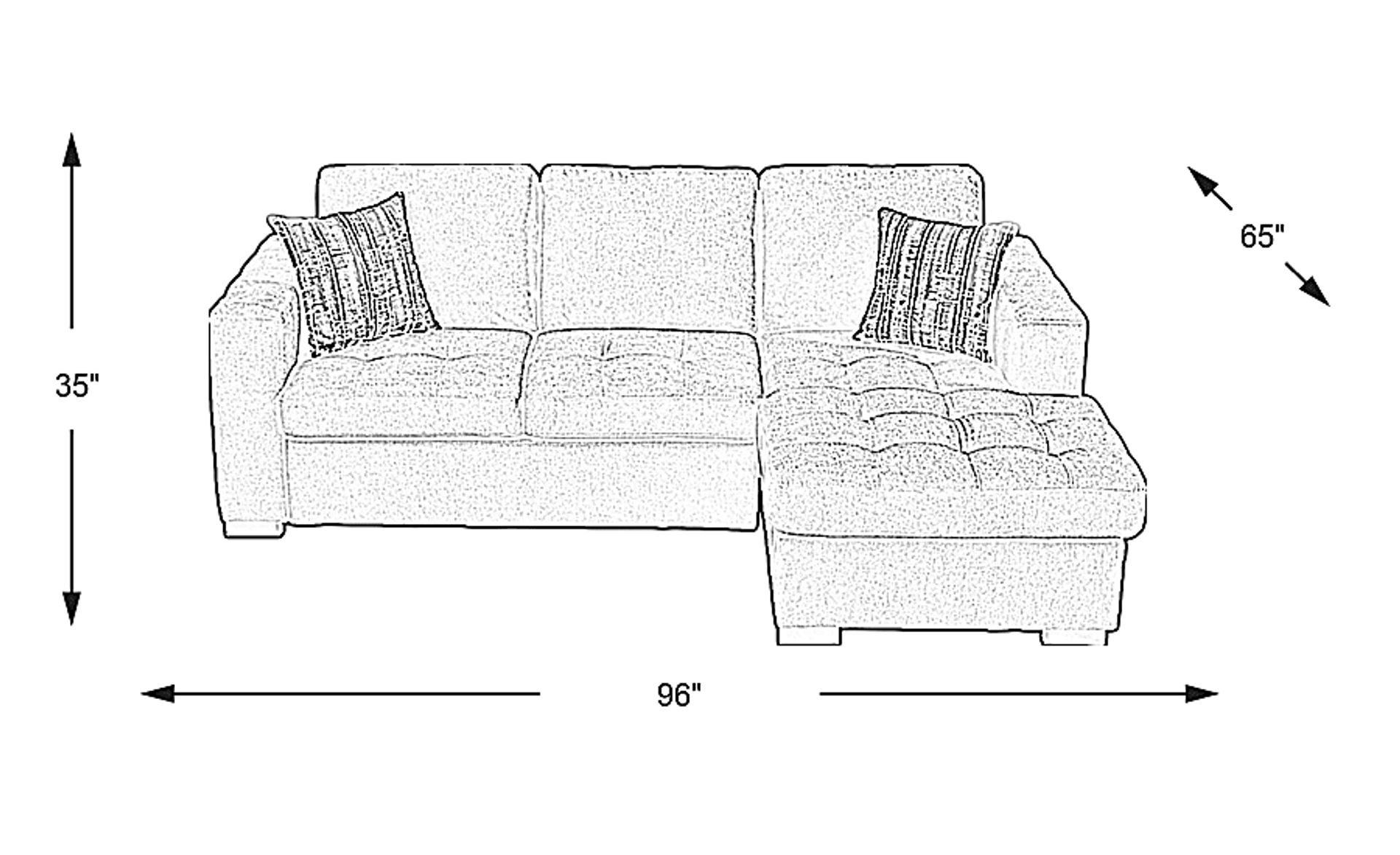 Dimension Image. Please refer to the Dimension Tab on this page for dimension details.