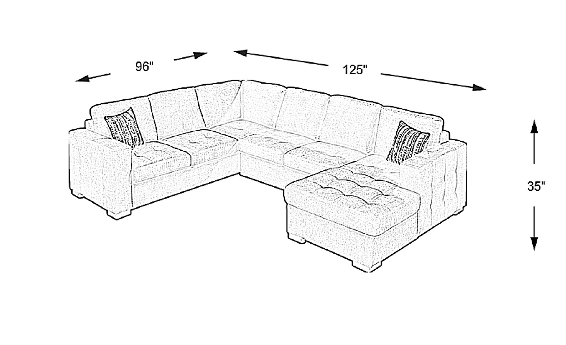 Dimension Image. Please refer to the Dimension Tab on this page for dimension details.