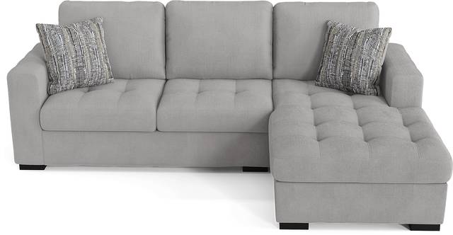 Angelino Heights Gray 5 Pc Sleeper Sectional Living Room - Thumbnail - Image 4