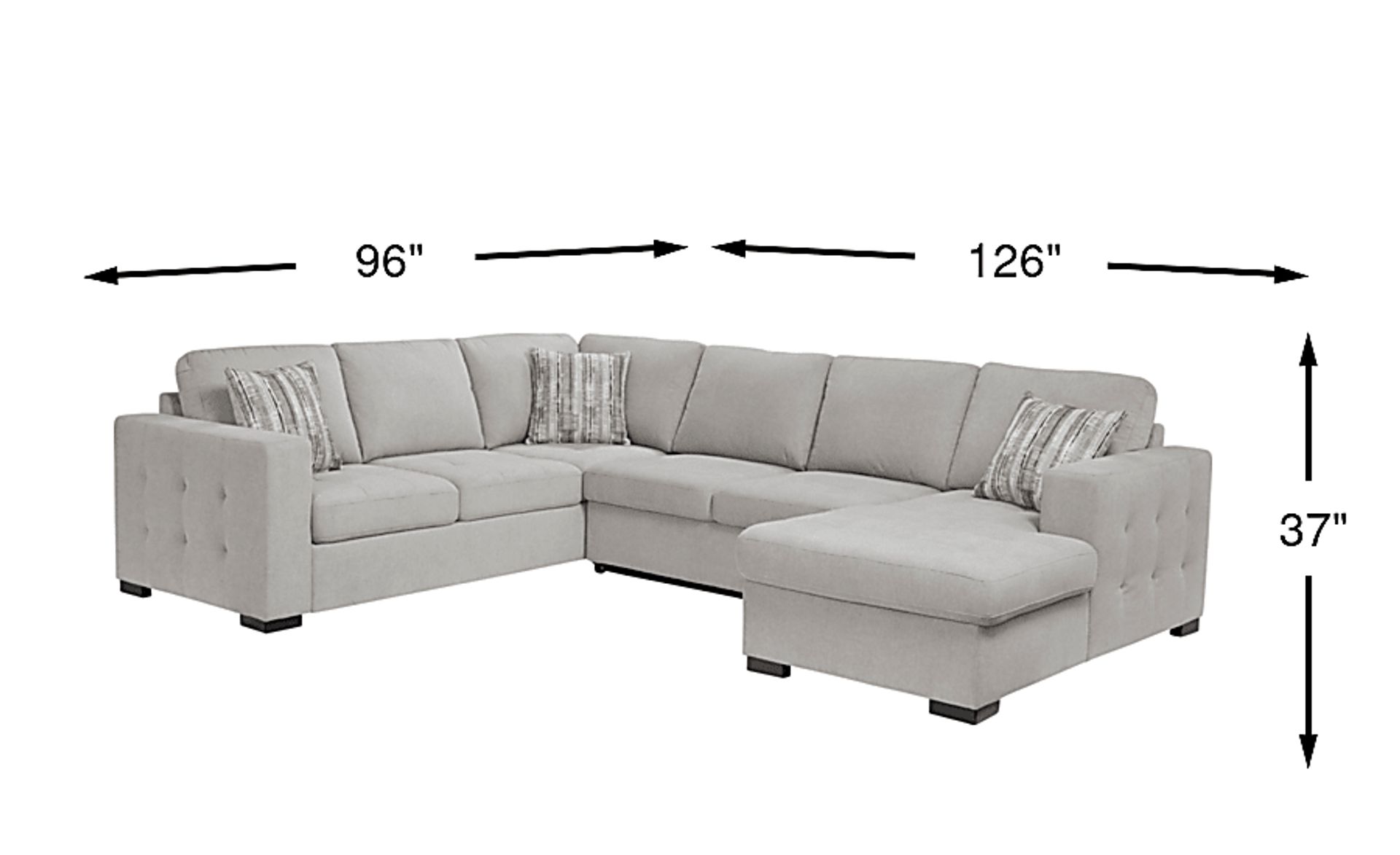 Dimension Image. Please refer to the Dimension Tab on this page for dimension details.