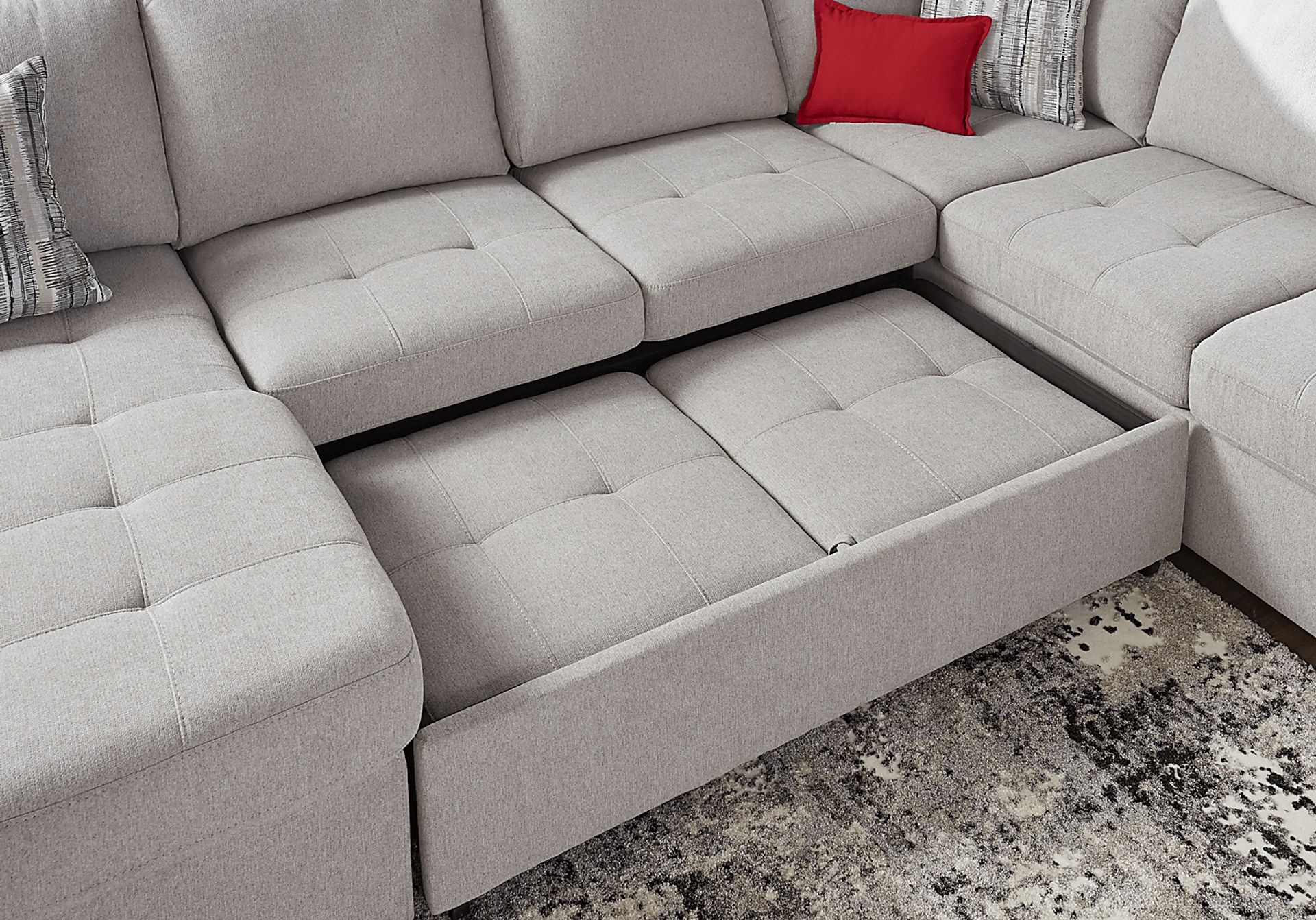Angelino 3 piece sectional discount