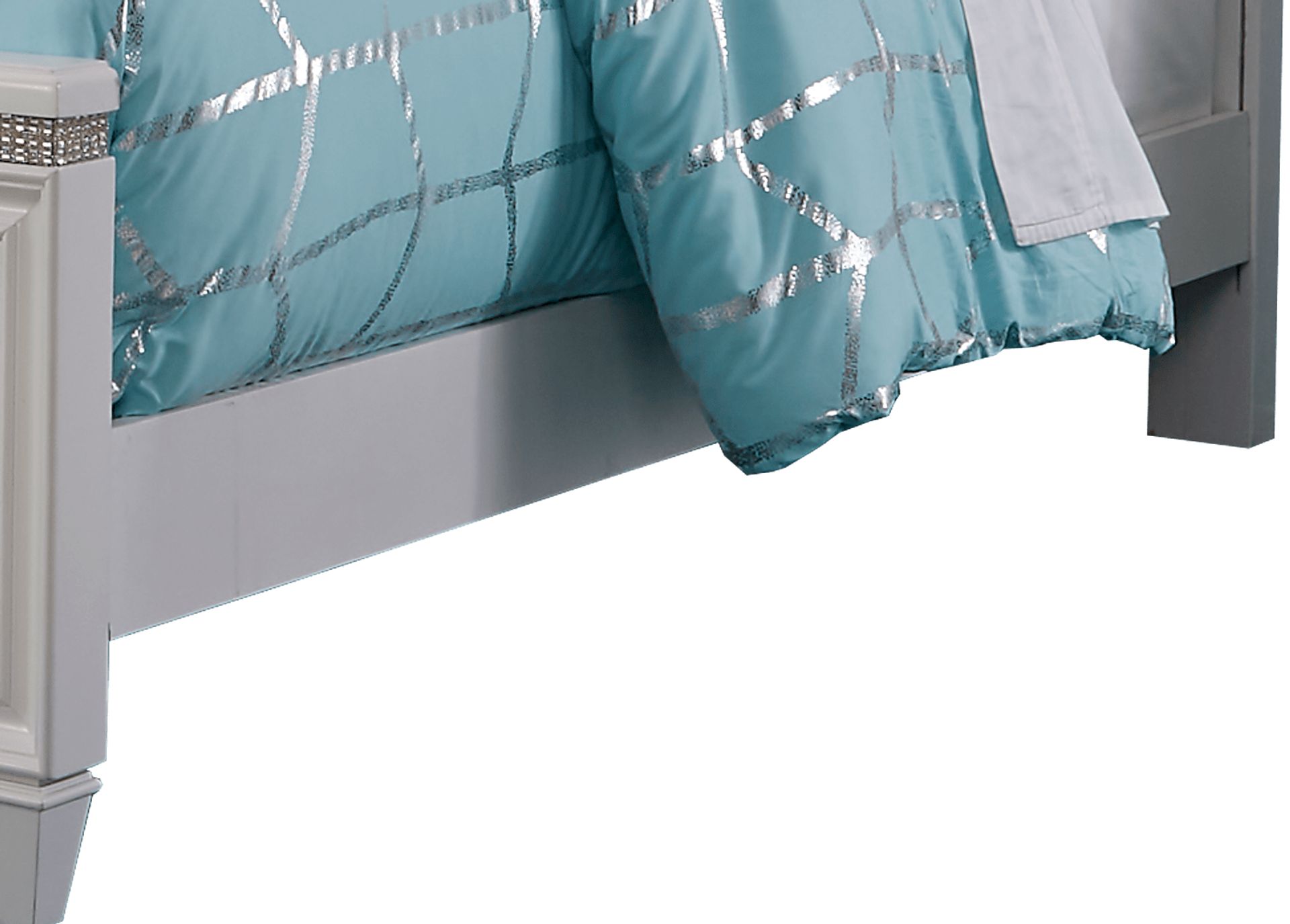Kids Angelique White 5 Pc Full Panel Bedroom - Image 4