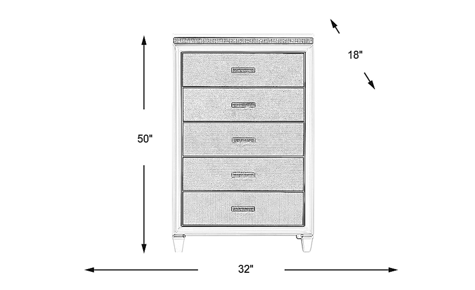 Dimension Image. Please refer to the Dimension Tab on this page for dimension details.