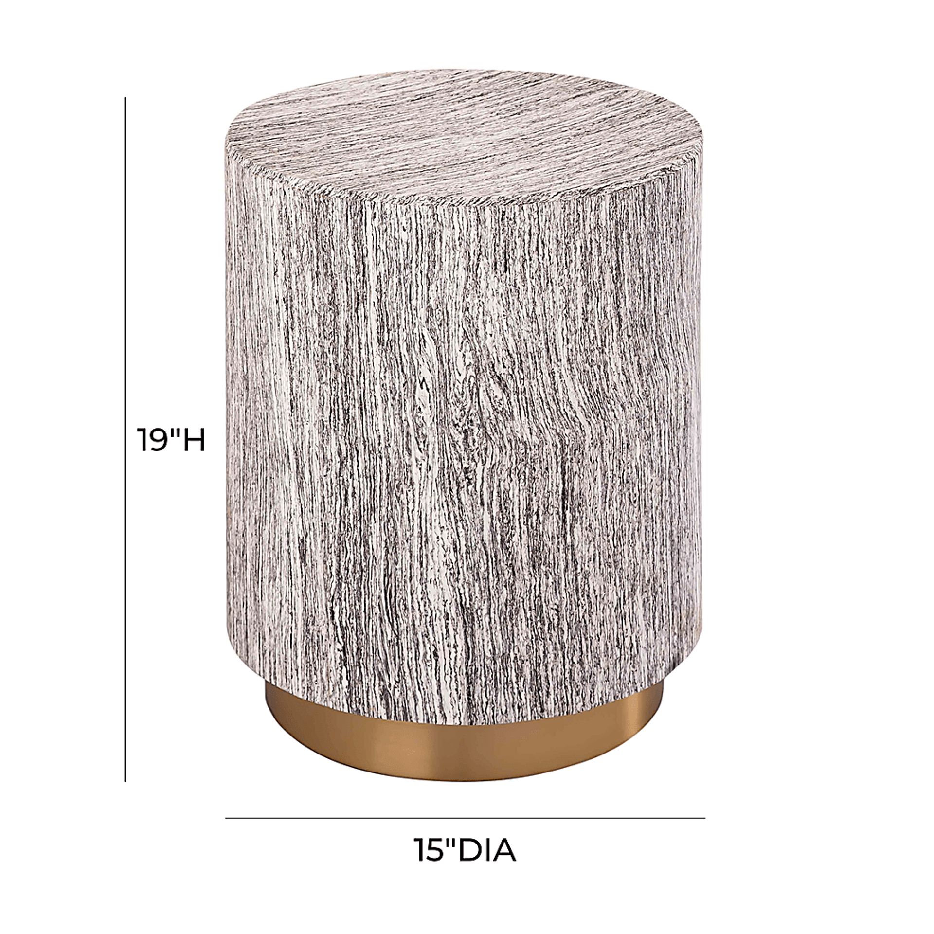 Angelius Gray Accent Table - Image 6