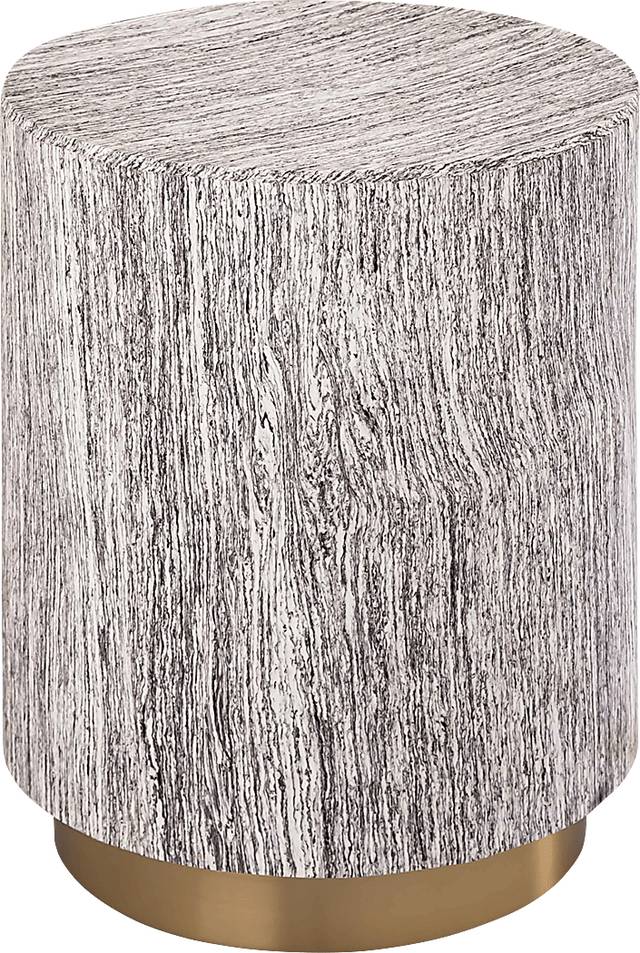 Angelius Gray Accent Table - Thumbnail - Image 1