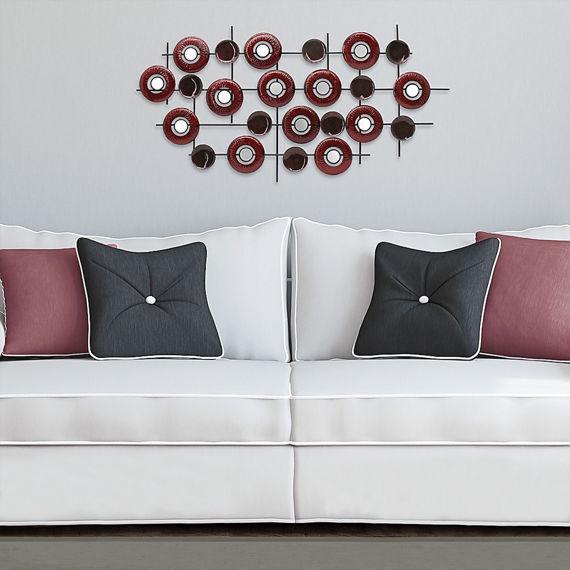 Angelov Red Wall Decor - Image 2