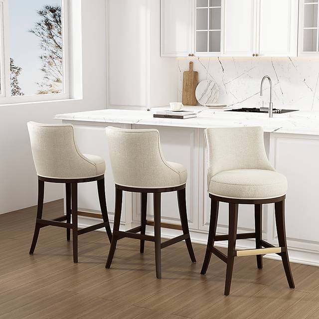 Angelphone Natural Barstool - Thumbnail - Image 3