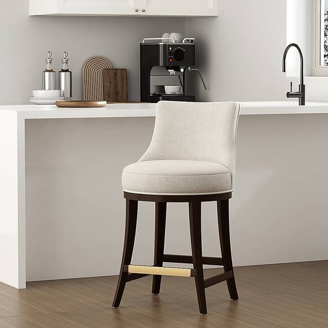 Angelphone Natural Counter Height Stool - Thumbnail - Image 3