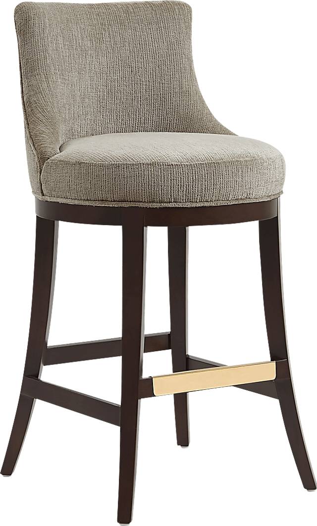 Angelphone Taupe Barstool - Thumbnail - Image 6