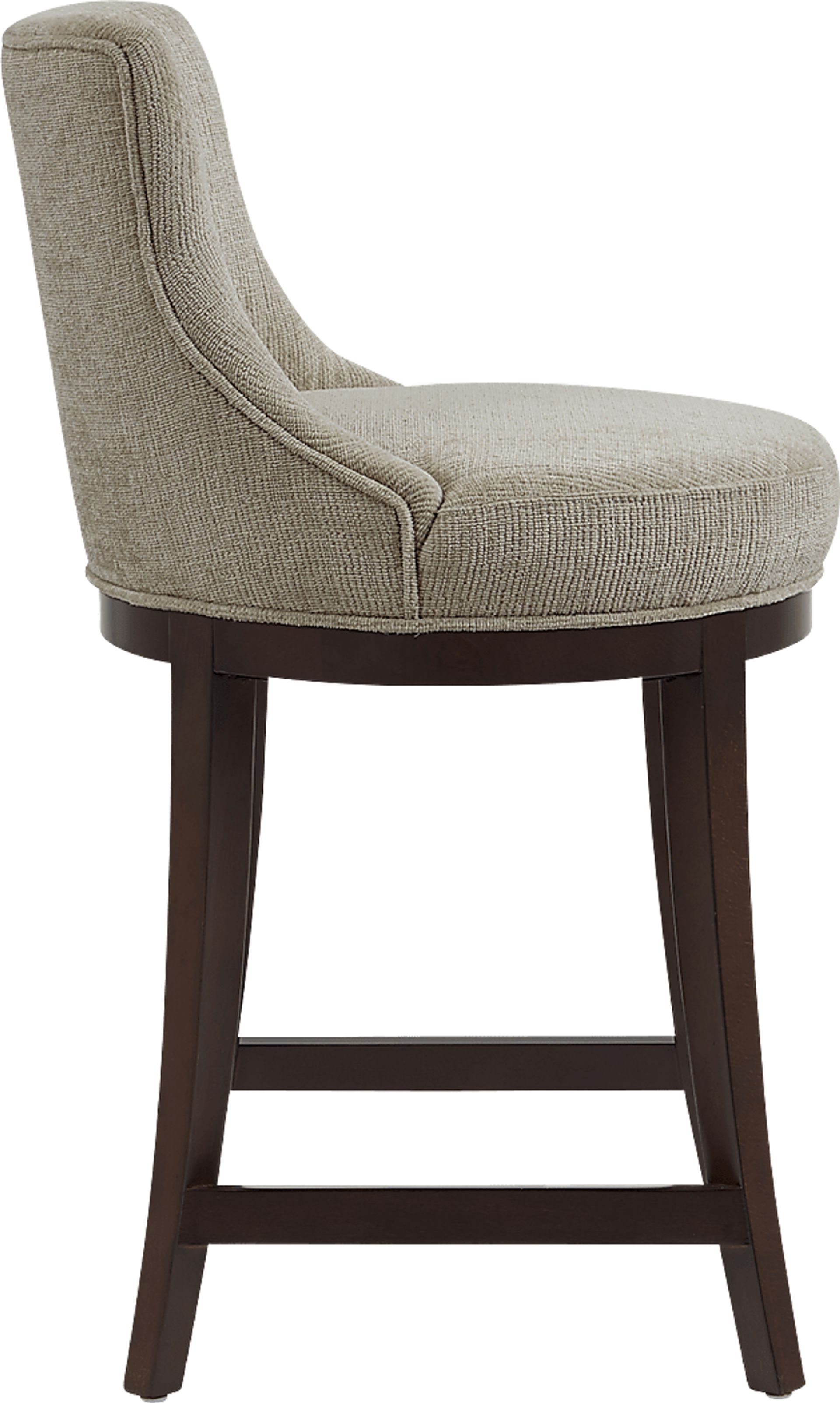 Angelphone Taupe Counter Height Stool - Image 8