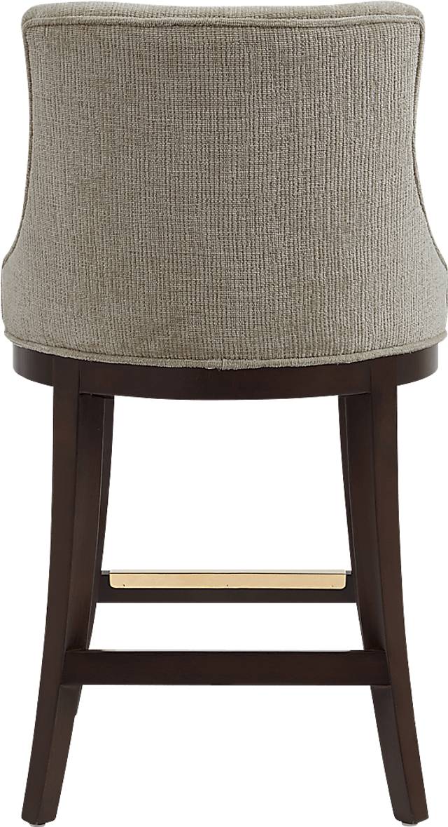 Angelphone Taupe Counter Height Stool - Thumbnail - Image 9