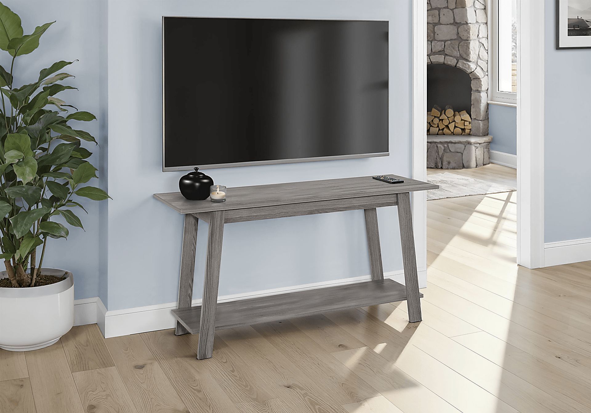 Angelshadow Gray Console Table - Image 3