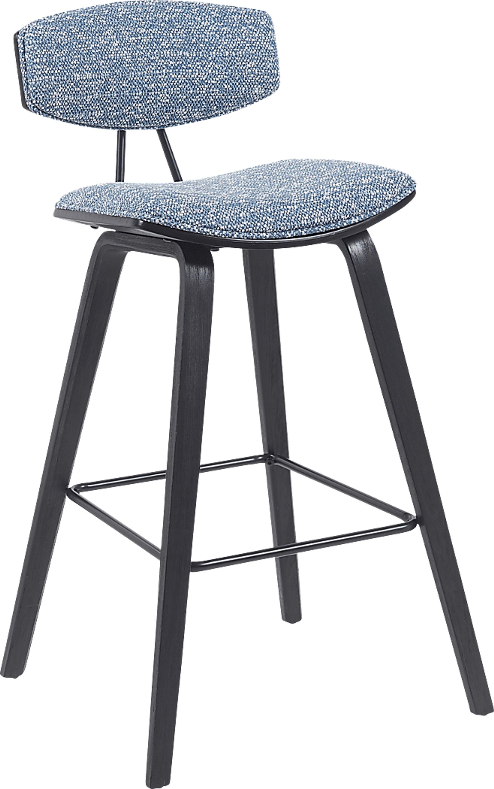 Angelstones II Blue Barstool - Image 1
