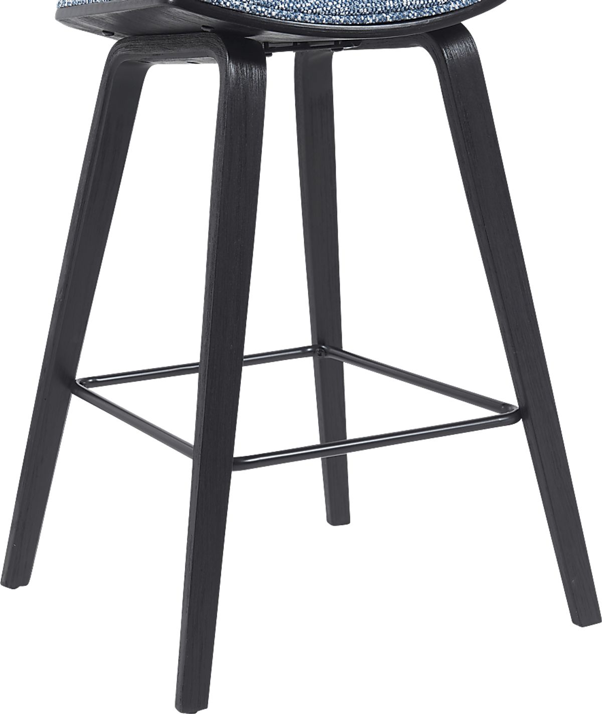 Angelstones II Blue Polyester Fabric Counter Height Stool | Rooms to Go