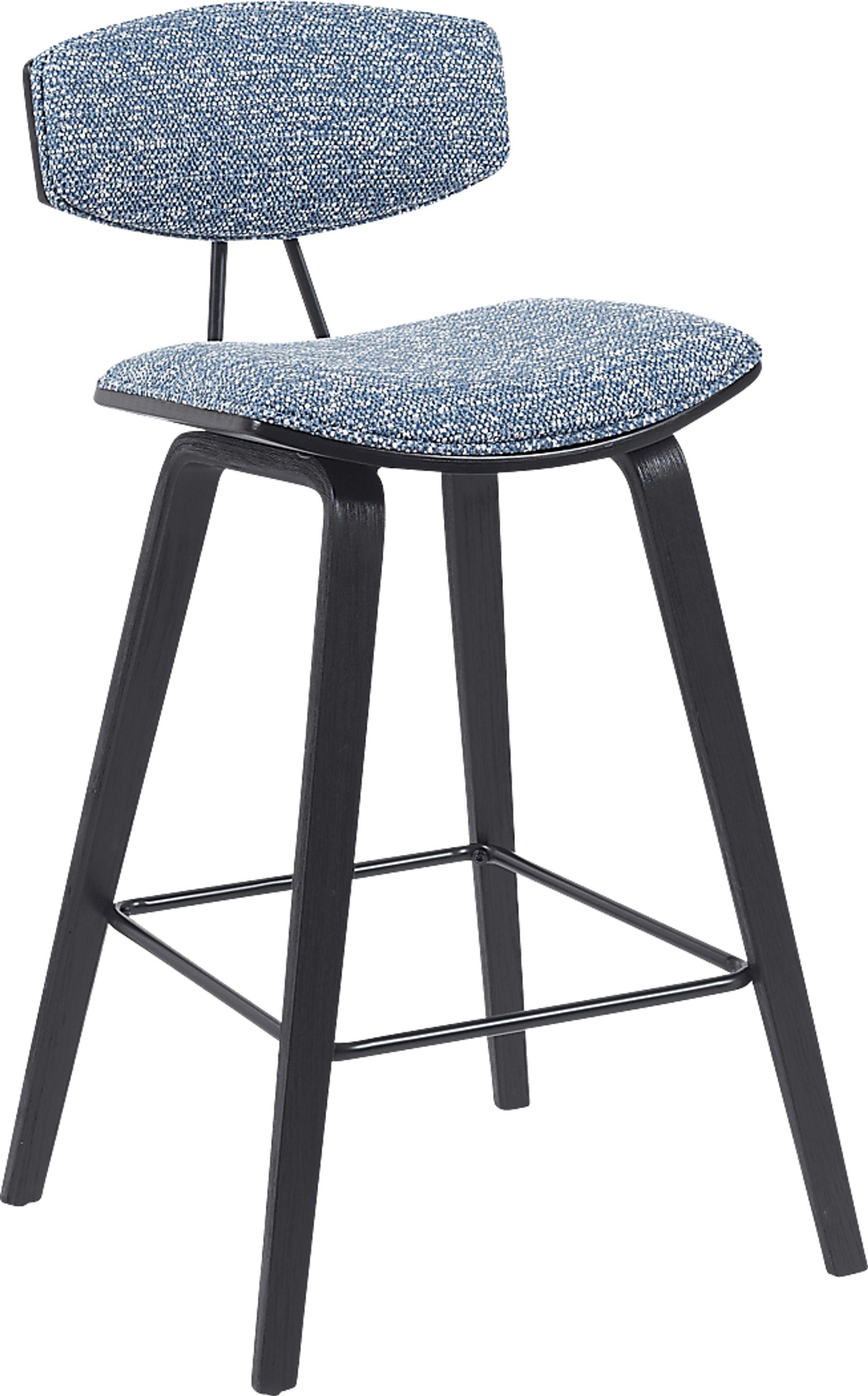 Angelstones II Blue Counter Height Stool - Image 1