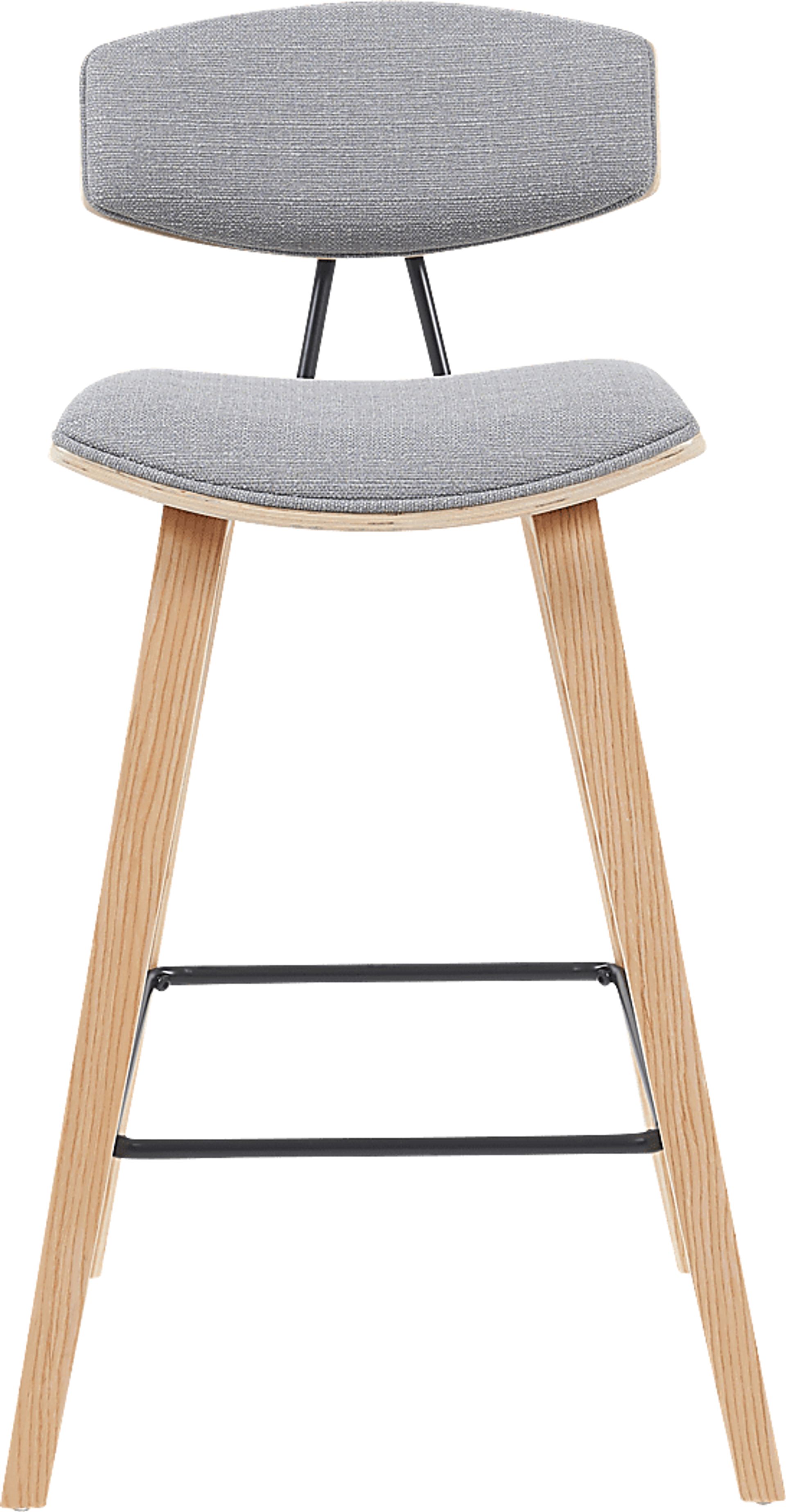 Angelstones III Gray Counter Height Stool - Image 6
