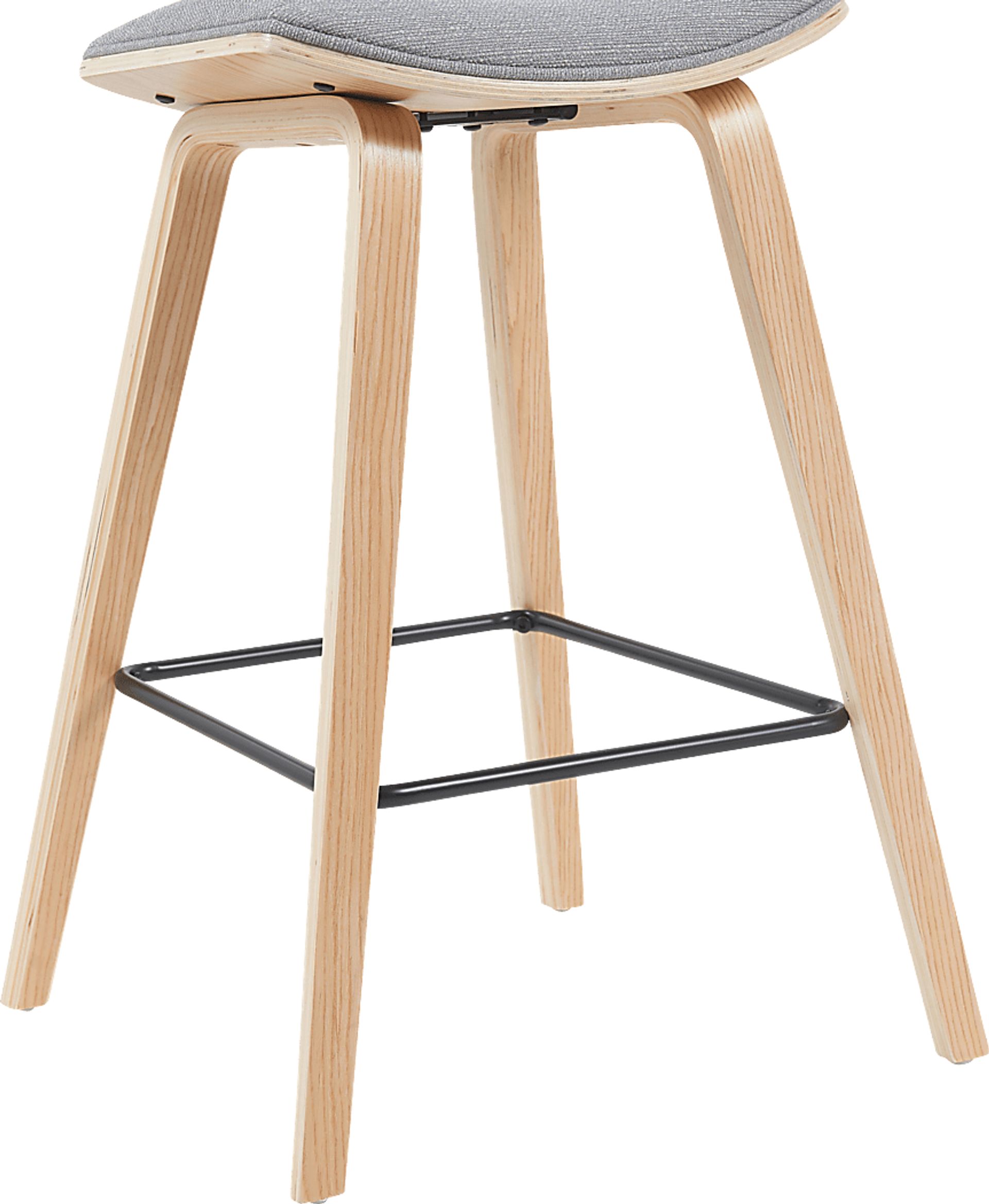 Angelstones III Gray Counter Height Stool - Image 7