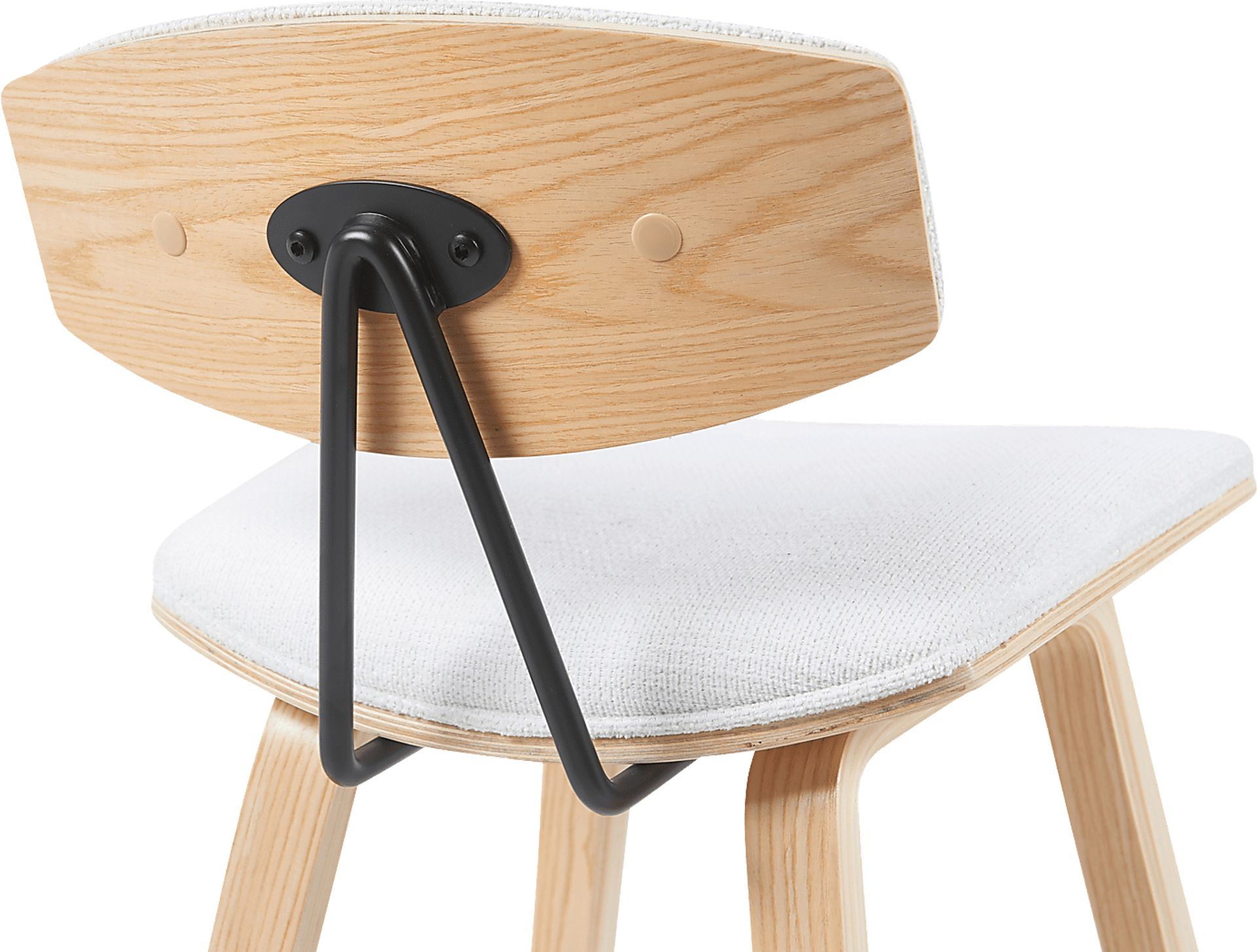 Angelstones III White Barstool - Image 7