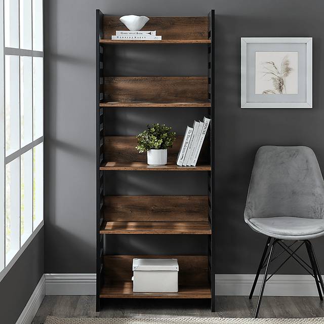 Angelwylde Brown Bookcase - Thumbnail - Image 5