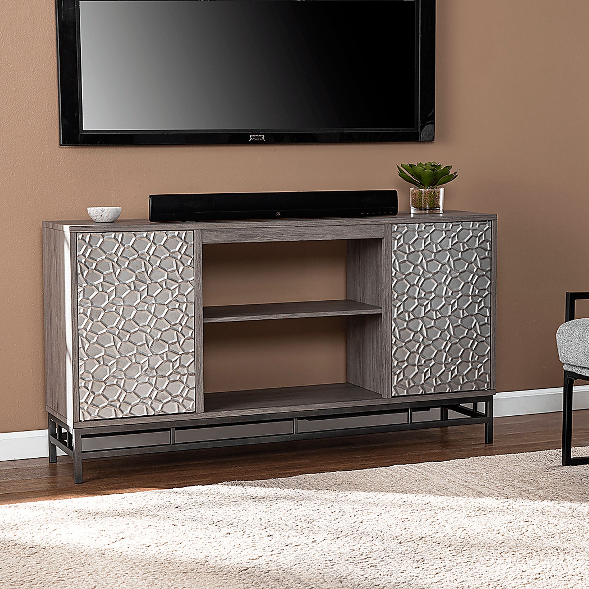 Angevine Gray 60 in. Console - Image 2